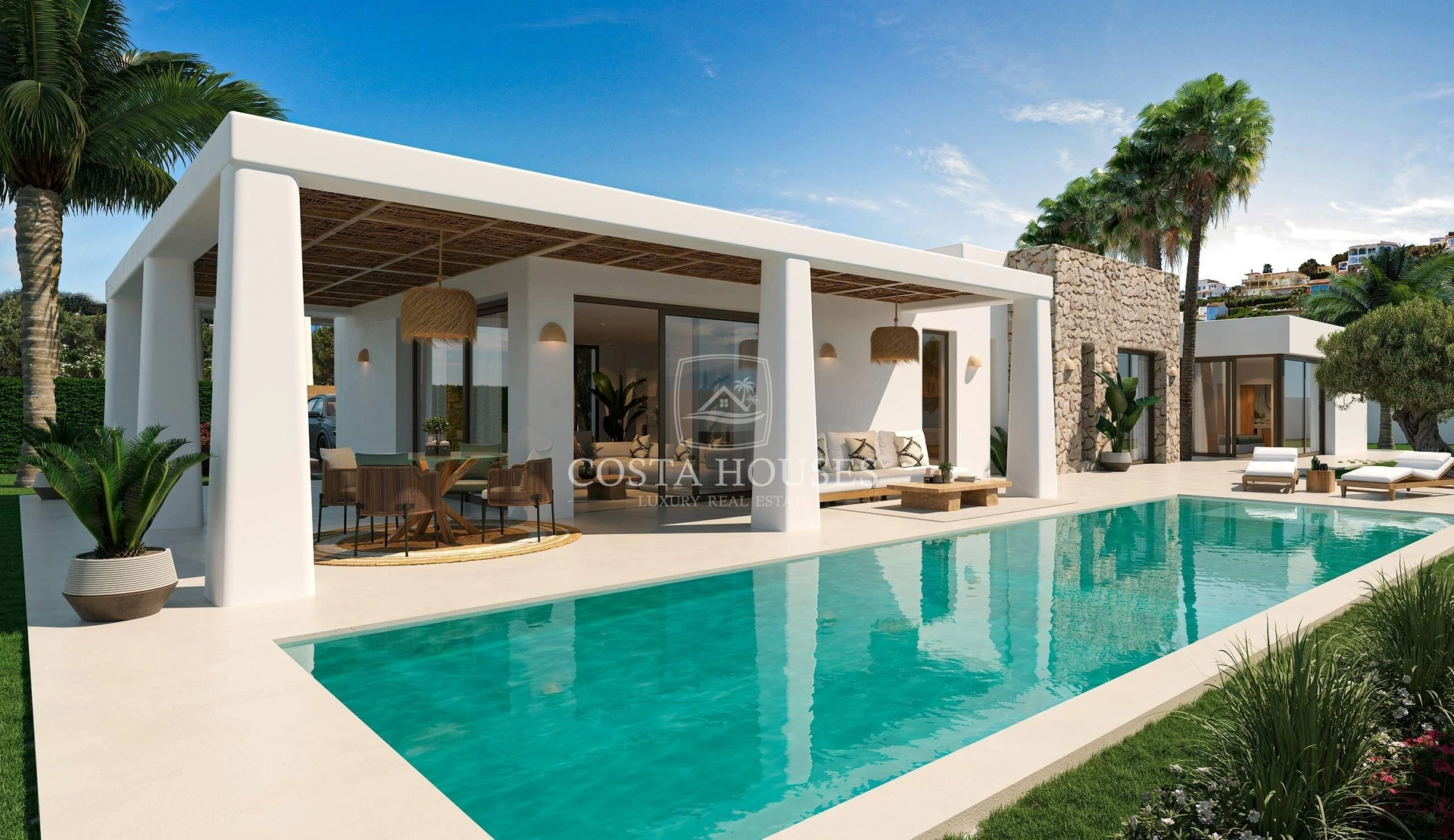 2529V_MILA - VILLA MILA - NUEVA CONTRUCCION RESIDENCIAL VILLAS IBICENCAS en Javea - Xabia
