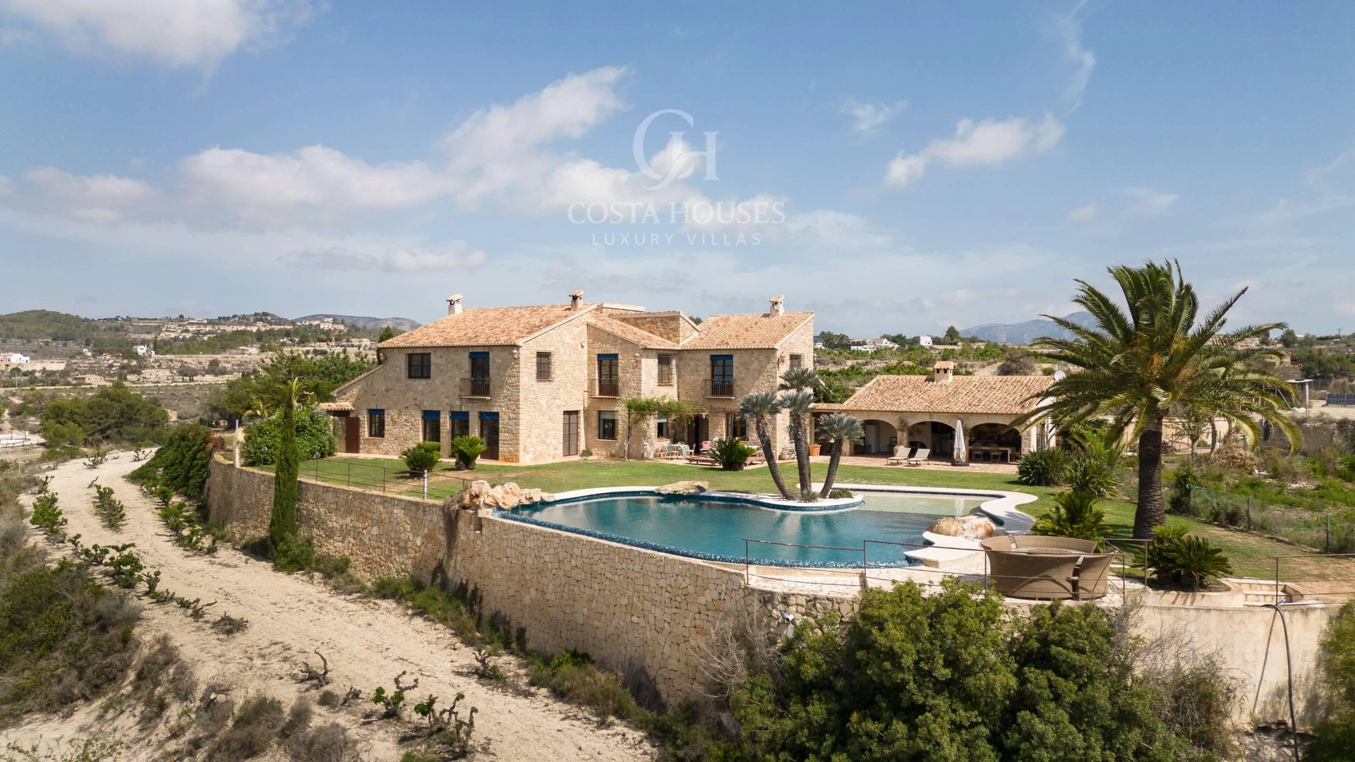 2595VL_FINCATROBAT - FINCA TROBAT - LUJO Y ENCANTO EN MORAIRA - TEULADA CON VISTAS AL MAR MEDITERRANEO