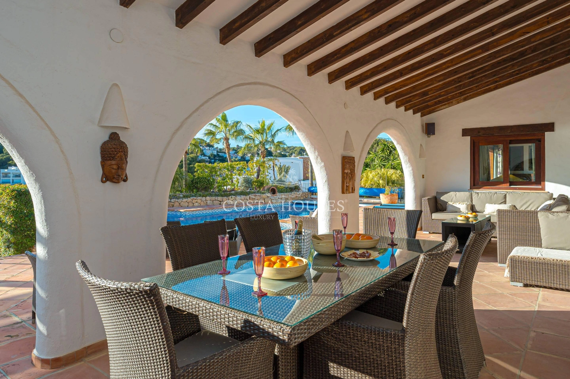 2636VL_IBIZASTYLE - VILLA IBIZA STYLE - UN REFUGIO MEDITERRÁNEO A SOLO 90 METROS DE LA PLAYA EL PORTET, MORAIRA