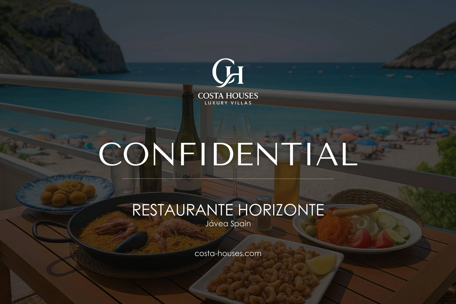 2746C_HORIZONTE - RESTAURANTE HORIZONTE · VENTA PRIMERA LINEA DE MAR EN JAVEA XABIA, ALICANTE