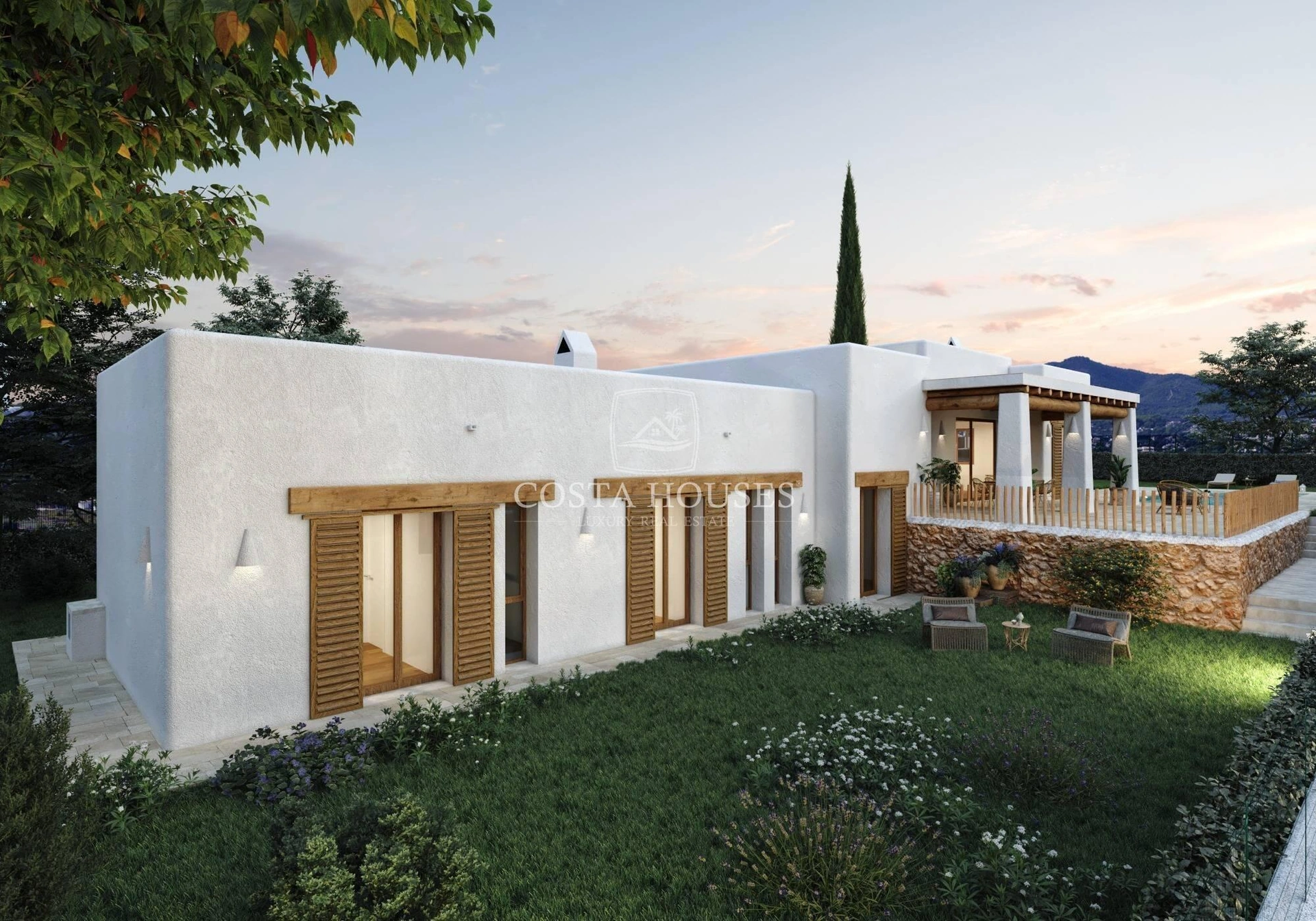 2530V_LOMA - VILLA LOMA - RESIDENCIAL OBRA NUEVA VILLAS IBICENCAS en Javea, Alicante España