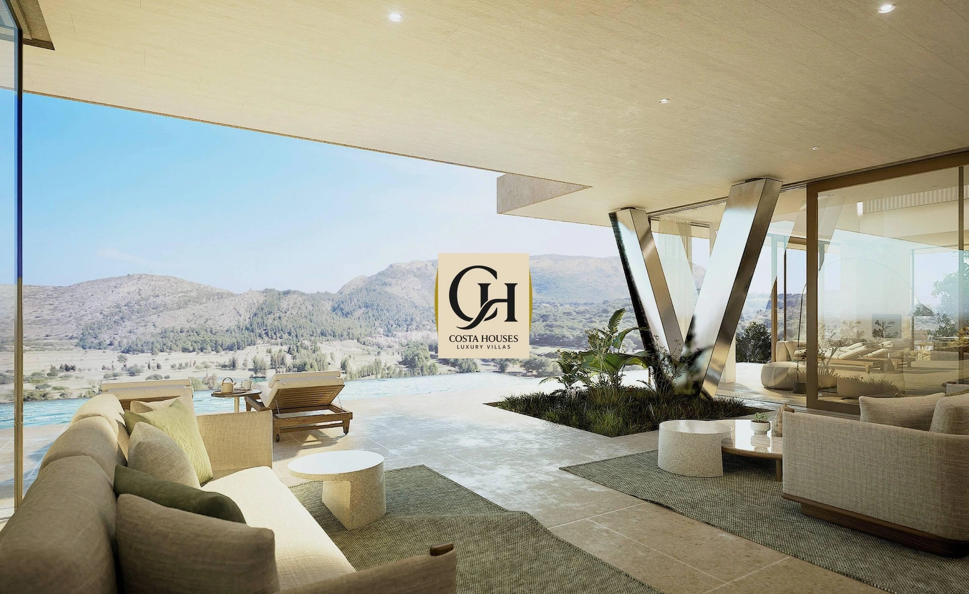 2415VL_SELLA - ❶ VILLA SELLA - Exclusiva vivienda con vistas frontales al Mar junto al Golf LA SELLA, Costa Blanca