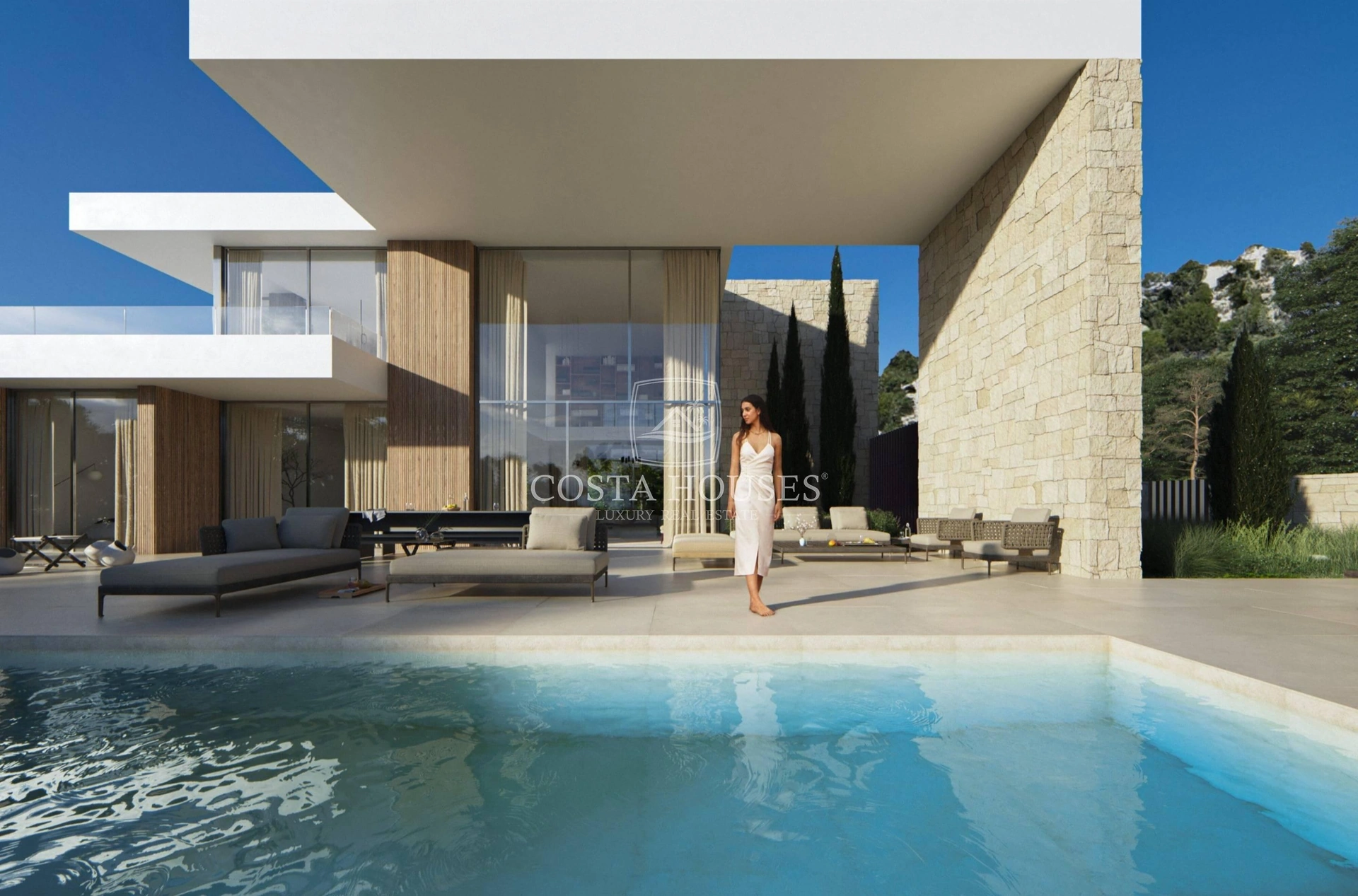 2451VL_TIMELESS - · VILLA TIMELESS | MODERNA VILLA DE LUJO con vistas al Mar en Moraira, Costa Blanca Norte España