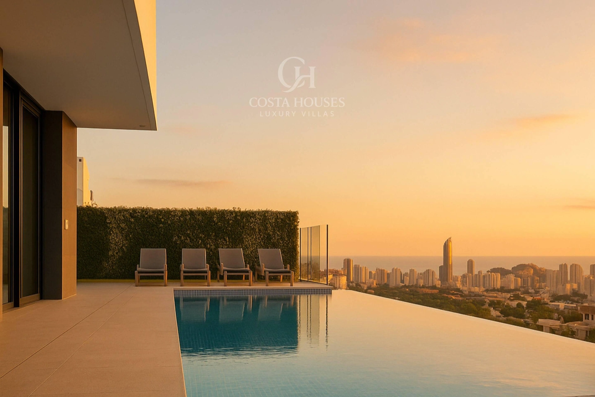 2768V_SKYLINE - VILLA SKYLINE · LUJO MEDITERRANEO EN FINESTRAT CON VISTAS AL MAR Y A BENIDORM