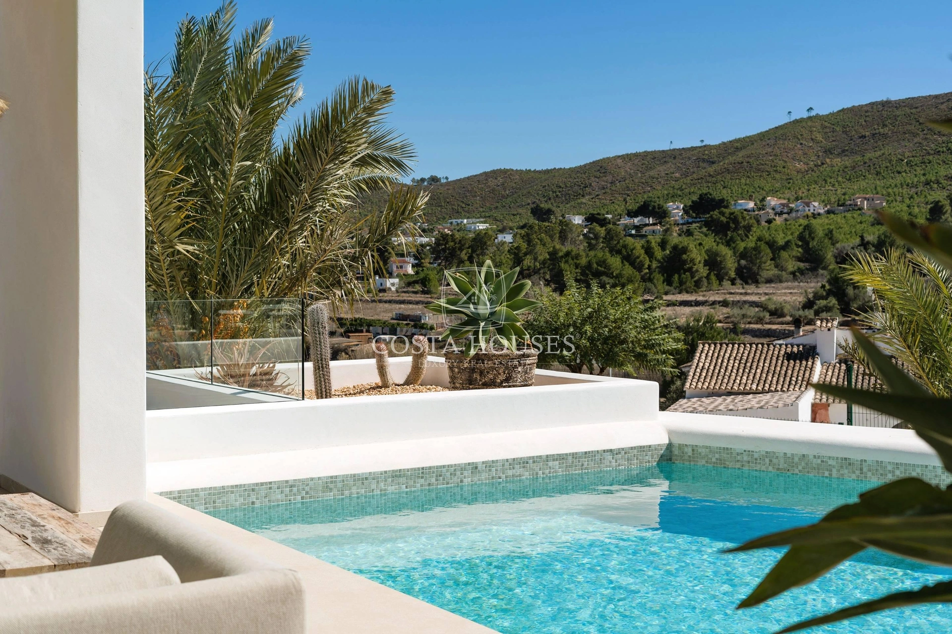 2527V_SELINA - ❶ VILLA SELINA - VILLA ESTILO IBIZA con Vistas a la Montaña en Javea, España