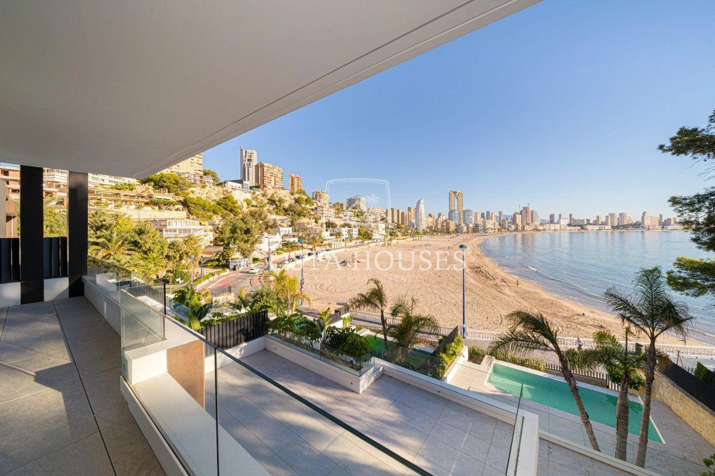 2331AL_GOLDENBAY - Venta APARTAMENTO DE LUJO EN 1a LINEA PLAYA FRENTE MAR EN BENIDORM | PISCINA INFINITY PRIVADA