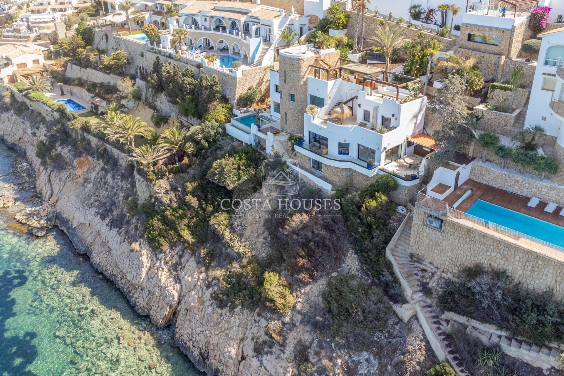 2556VL_LATORRE - Venta IBIZA VILLA DE LUJO PRIMERA LINEA EN MORAIRA, Alicante | ACCESO PRIVADO AL MAR
