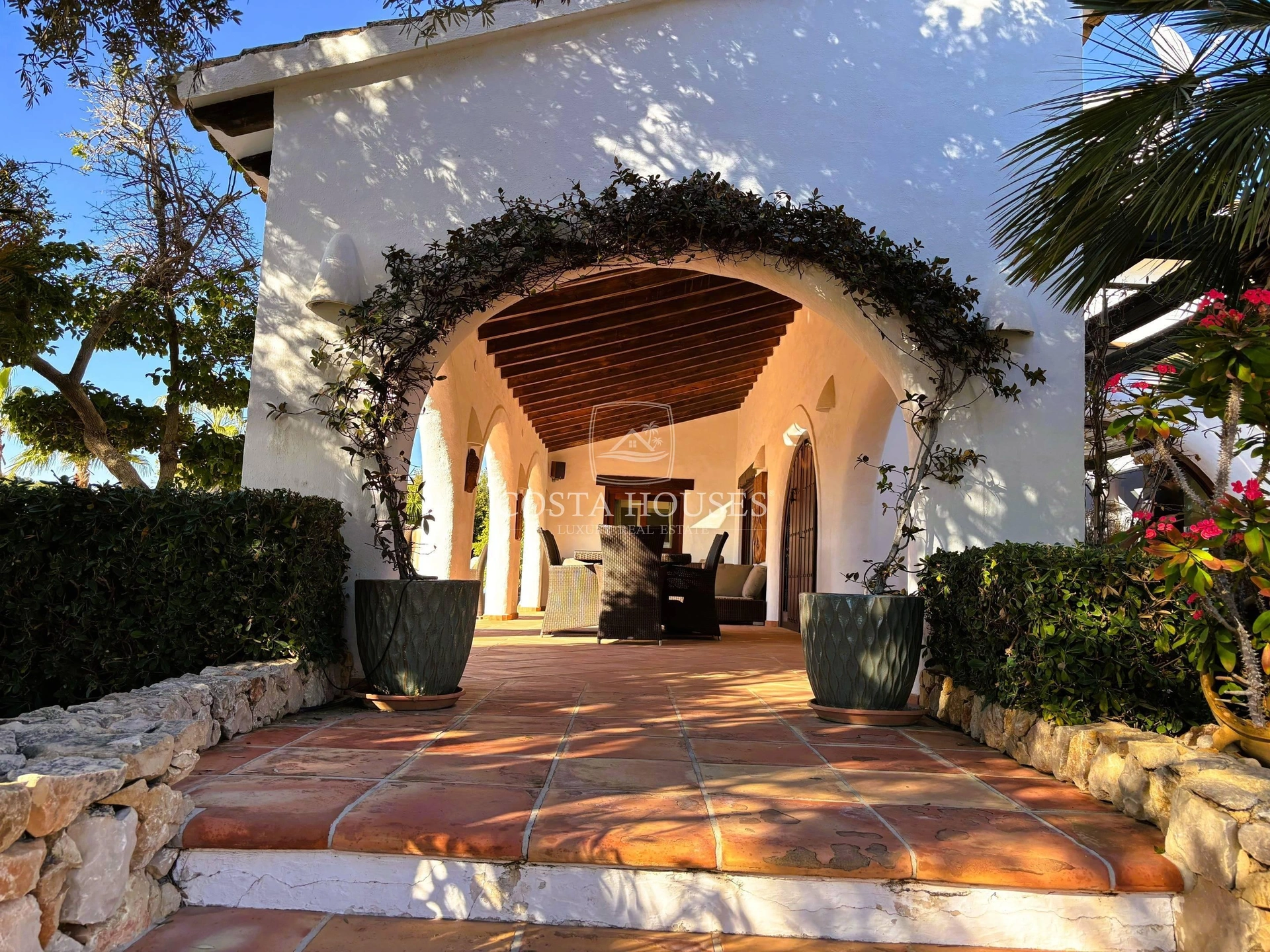 2636VL_IBIZASTYLE - VILLA IBIZA STYLE - UN REFUGIO MEDITERRÁNEO A SOLO 90 METROS DE LA PLAYA EL PORTET, MORAIRA