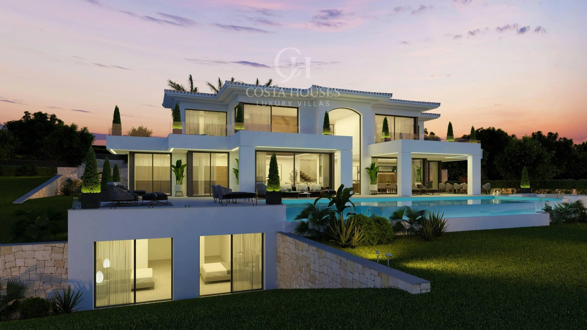 2614VL_ATHENEA - VILLA ATHENEA - UNA JOYA ARQUITECTÓNICA EN 1a LINEA DE MAR SOBRE ACANTILADO en JAVEA - XABIA