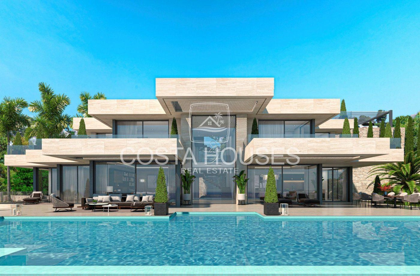 2275VL_TRAVERTINE - ⚜ PRIMERA LINEA Javea | VILLA DE LUJO frente al Mar by COSTA HOUSES Luxury Villas S.L ®