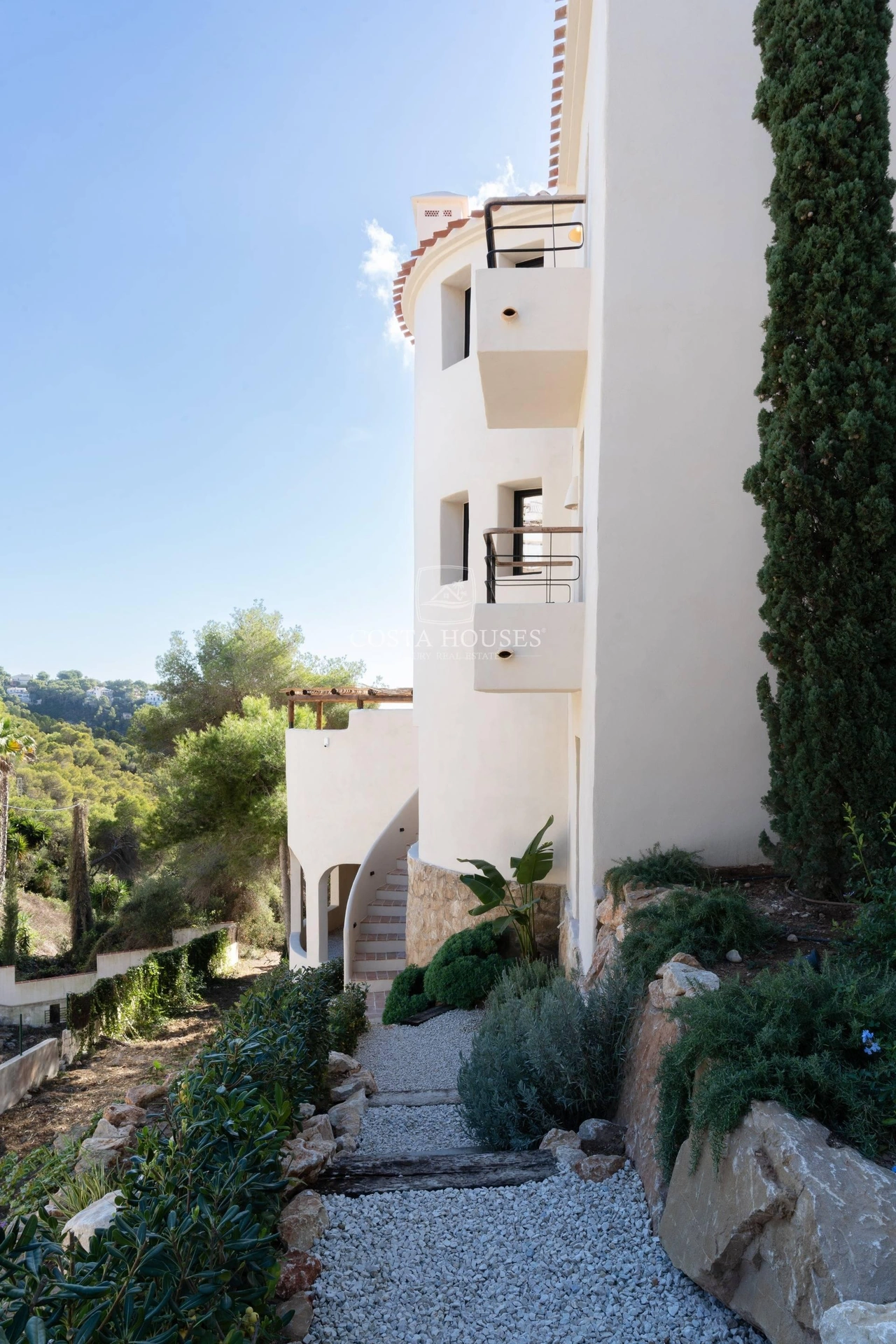 2519VL_CIAN - ❶ VILLA CIAN - EXCLUSIVA VILLA IBICENCA CON VISTAS AL MAR en Javea & Costa Blanca, España