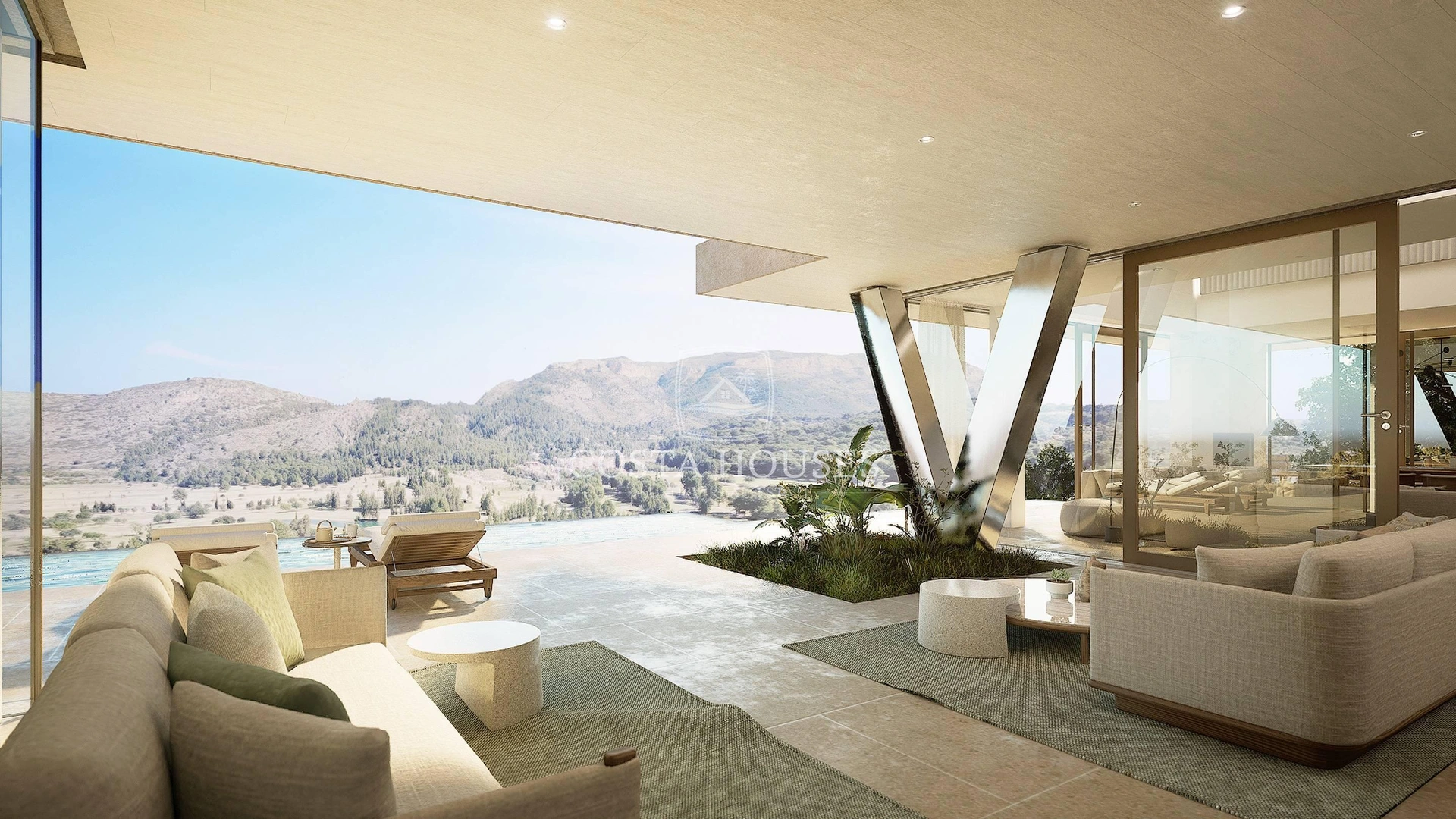2415VL_SELLA - ❶ VILLA SELLA - Exclusiva vivienda con vistas frontales al Mar junto al Golf LA SELLA, Costa Blanca