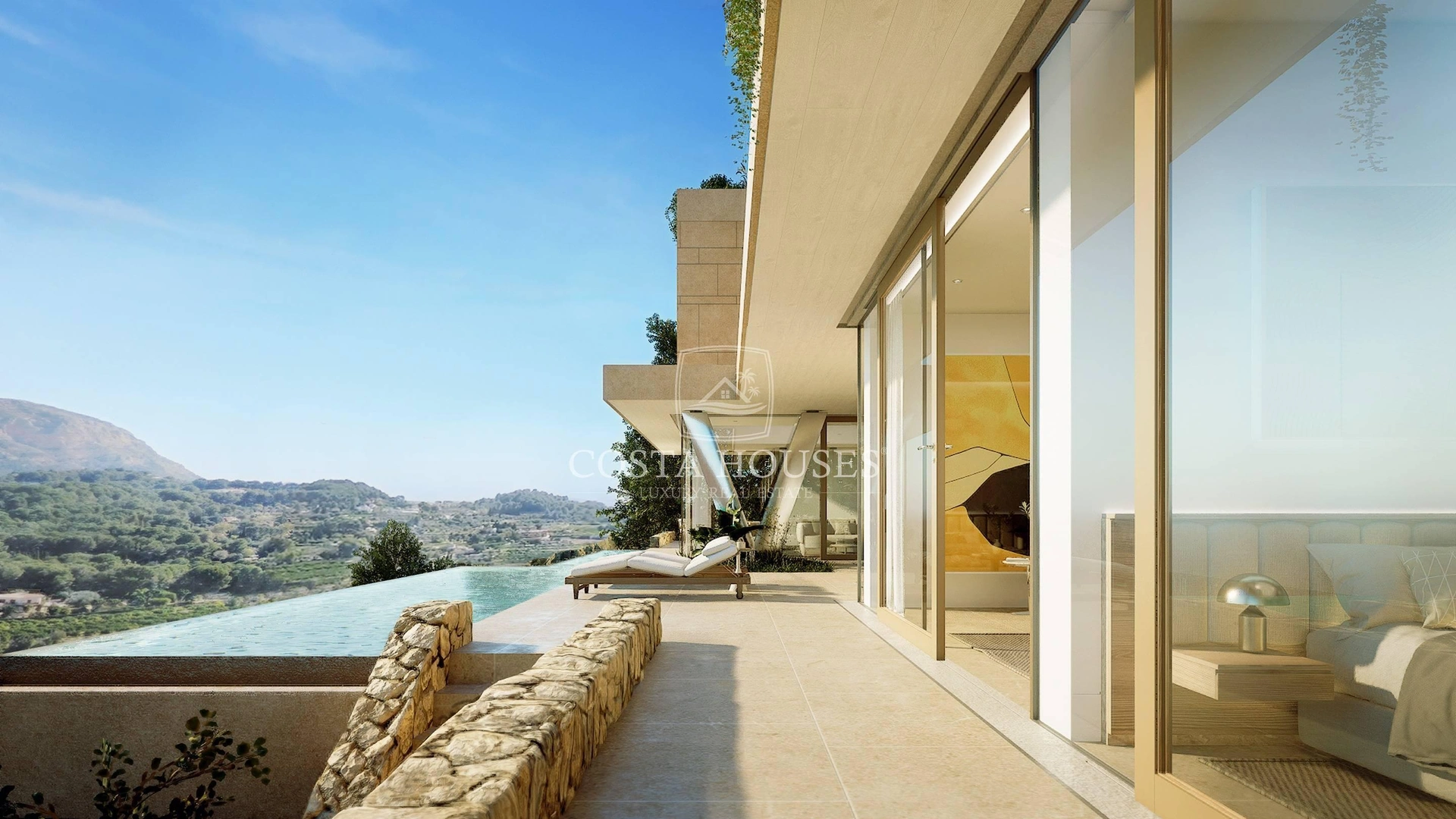 2415VL_SELLA - ❶ VILLA SELLA - Exclusiva vivienda con vistas frontales al Mar junto al Golf LA SELLA, Costa Blanca