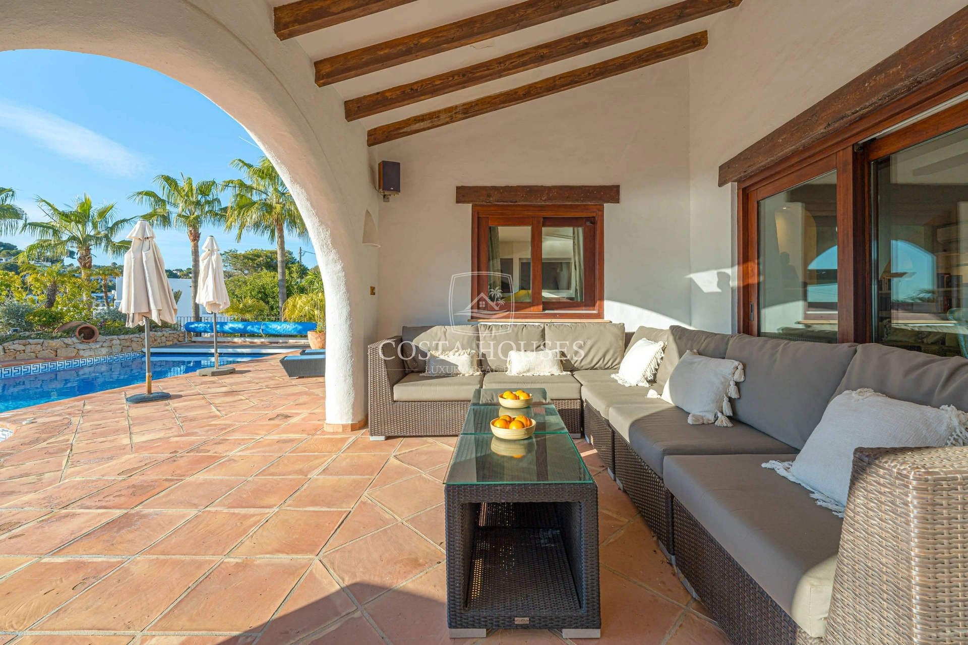 2636VL_IBIZASTYLE - VILLA IBIZA STYLE - UN REFUGIO MEDITERRÁNEO A SOLO 90 METROS DE LA PLAYA EL PORTET, MORAIRA