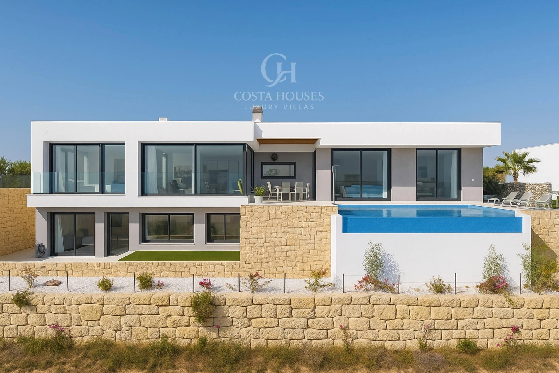 2768V_SKYLINE - VILLA SKYLINE · LUJO MEDITERRANEO EN FINESTRAT CON VISTAS AL MAR Y A BENIDORM