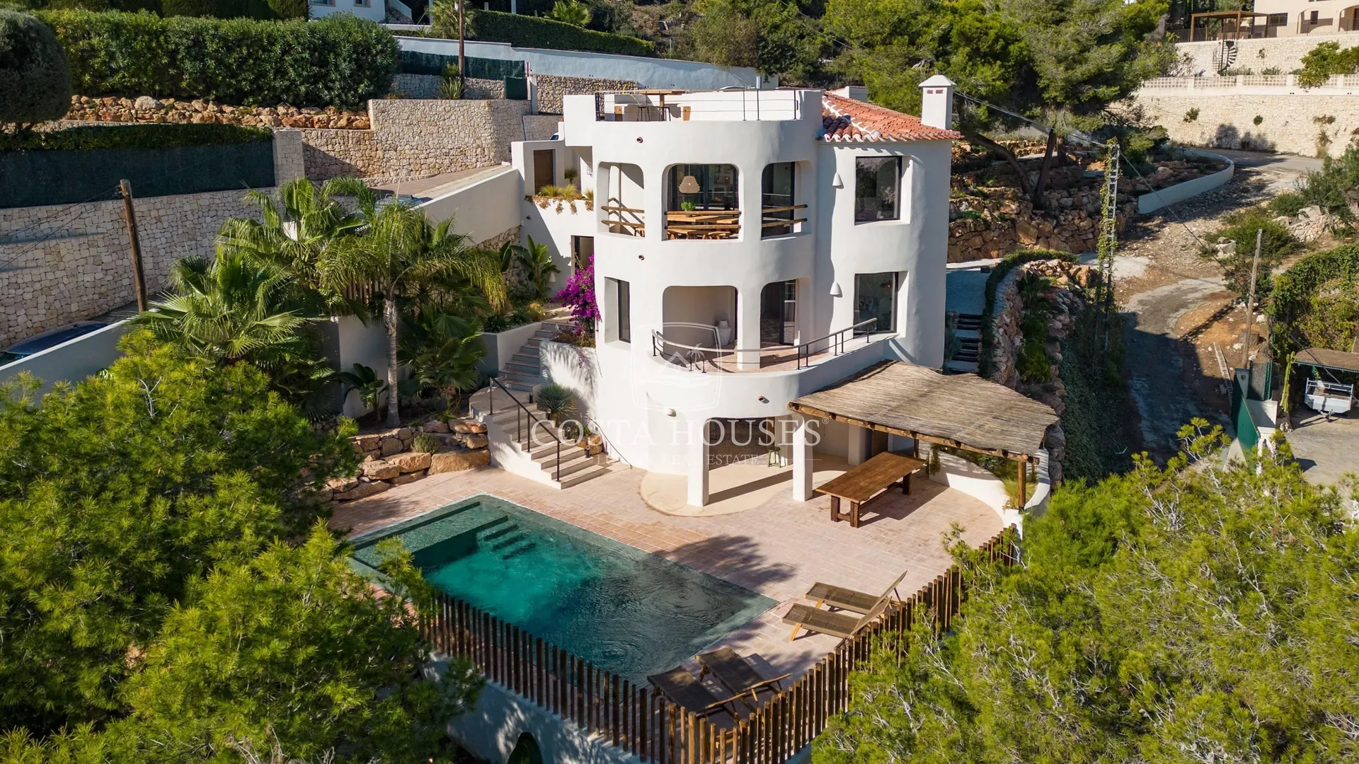 2519VL_CIAN - ❶ VILLA CIAN - EXCLUSIVA VILLA IBICENCA CON VISTAS AL MAR en Javea & Costa Blanca, España