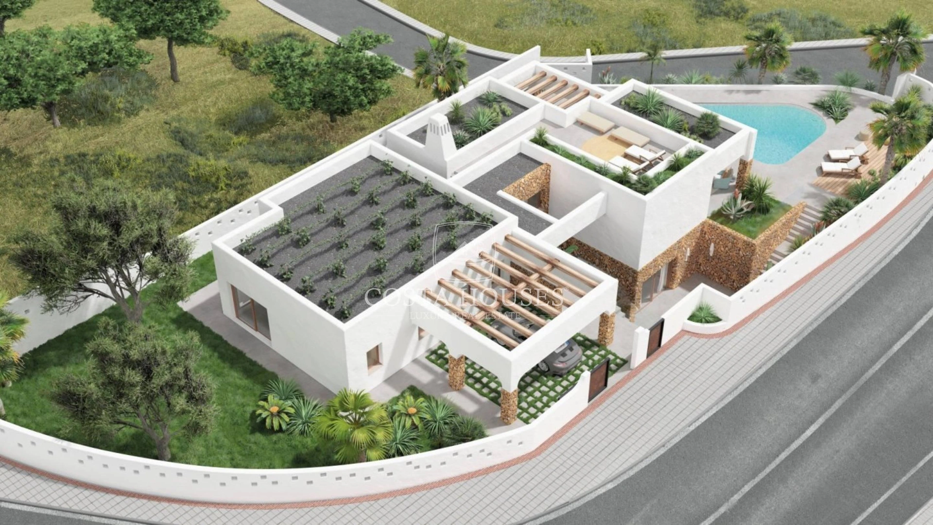 2512VL_VILLASOL - Exclusivas Villas de Lujo Ibiza Style frente al Mar · PORTET, Moraira | 4 dorm · Luxury LifeStyle