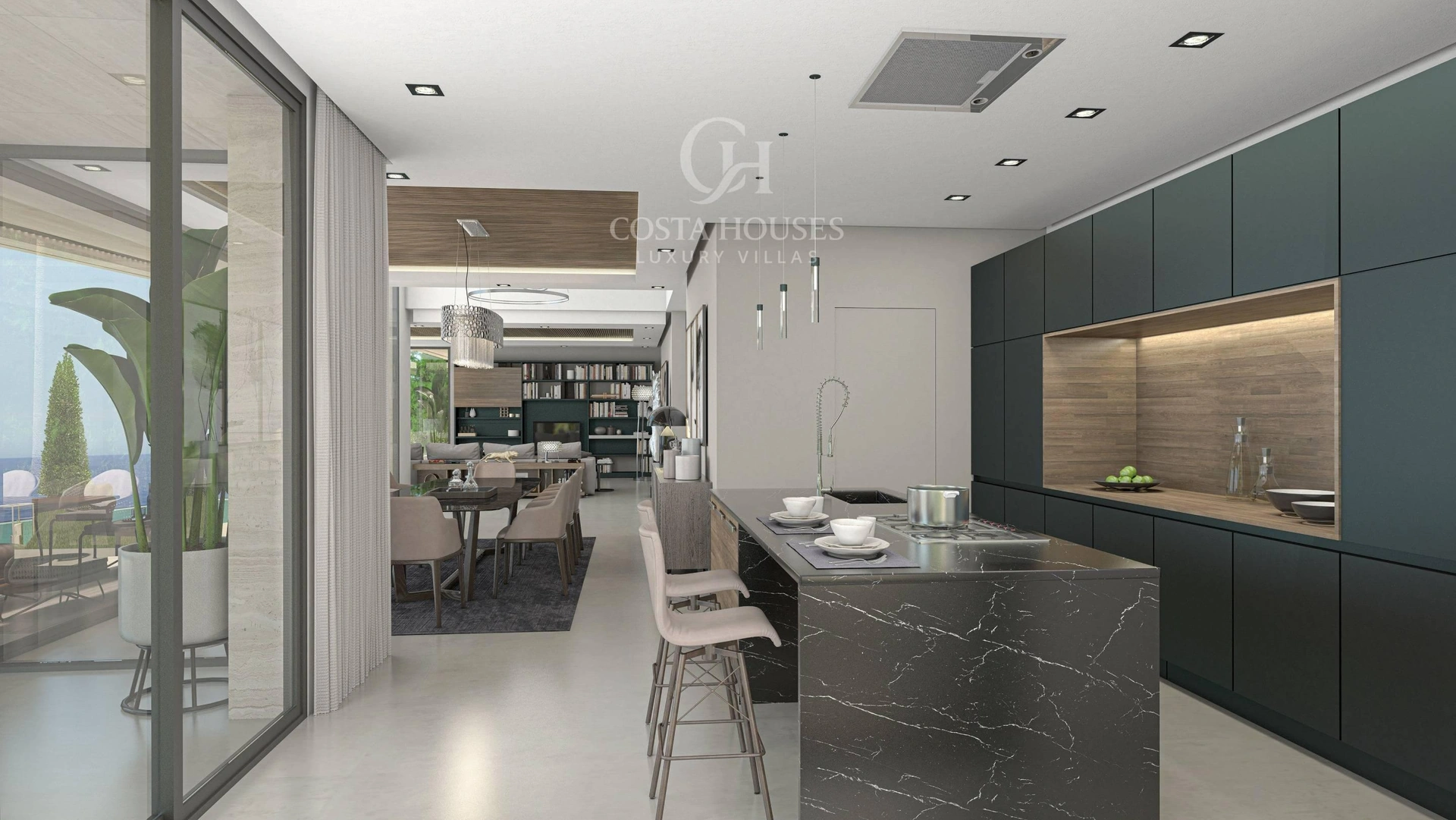 2614VL_ATHENEA - VILLA ATHENEA - UNA JOYA ARQUITECTÓNICA EN 1a LINEA DE MAR SOBRE ACANTILADO en JAVEA - XABIA