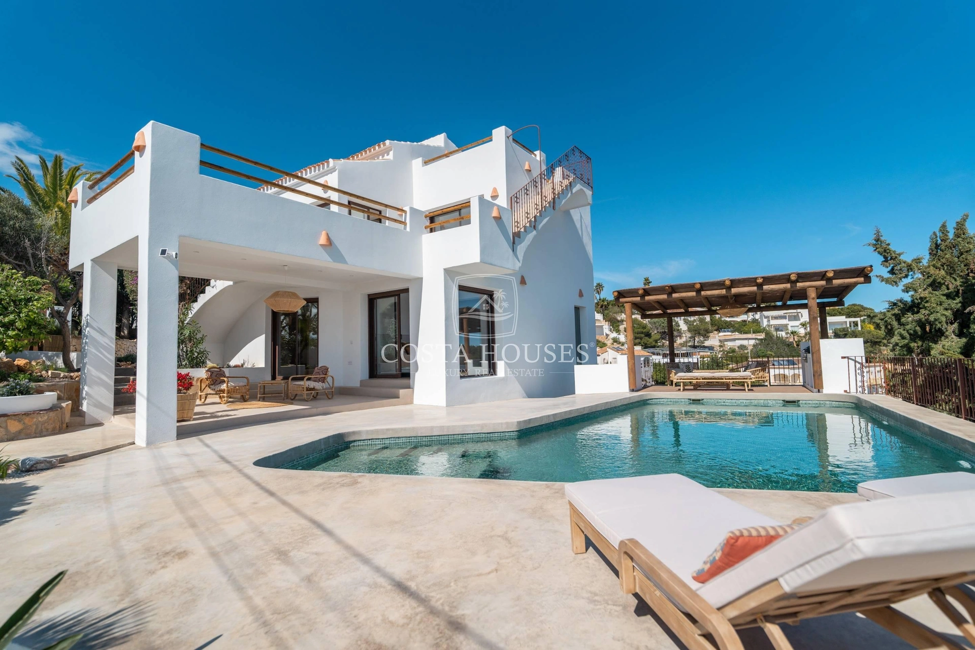 2481VL_RASCLO - ❶ VILLA RASCLO - ESPECTACULAR VILLA IBICENCA CON VISTAS AL MAR en Javea & Costa Blanca, España