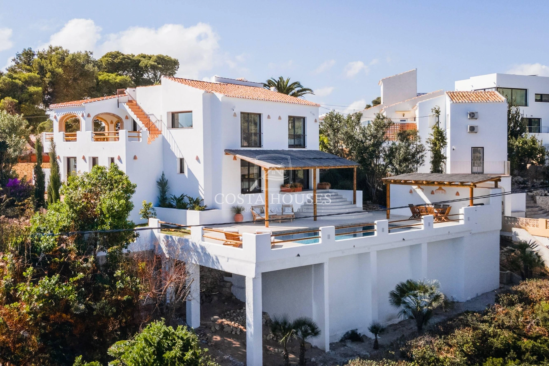 2353VL_CA-RASCLO - 1&# Compra NUEVA VILLA IBIZA CON VISTAS AL MAR en Javea & Costa Blanca | IBIZAN VILLA for sale Spain