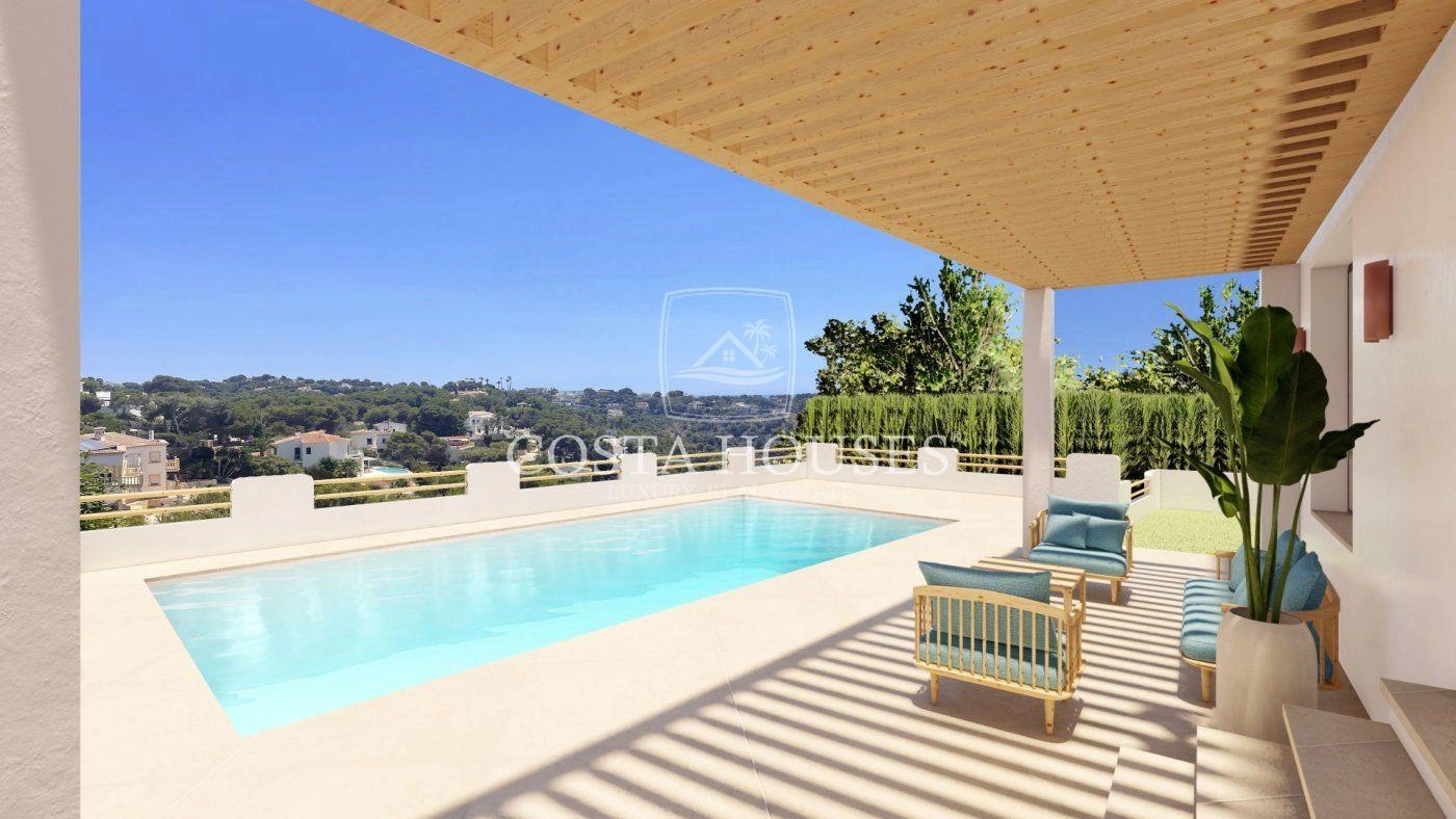 2353VL_CA-RASCLO - 1&# Compra NUEVA VILLA IBIZA CON VISTAS AL MAR en Javea & Costa Blanca | IBIZAN VILLA for sale Spain