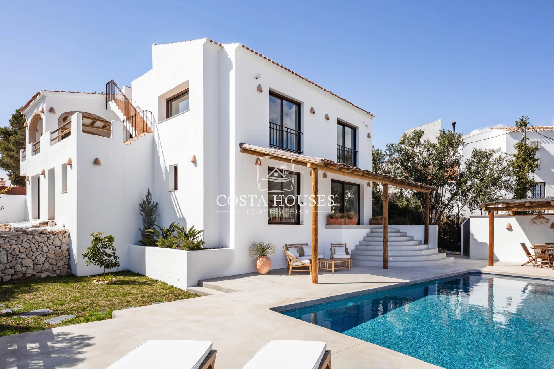 2353VL_CA-RASCLO - 1&# Compra NUEVA VILLA IBIZA CON VISTAS AL MAR en Javea & Costa Blanca | IBIZAN VILLA for sale Spain