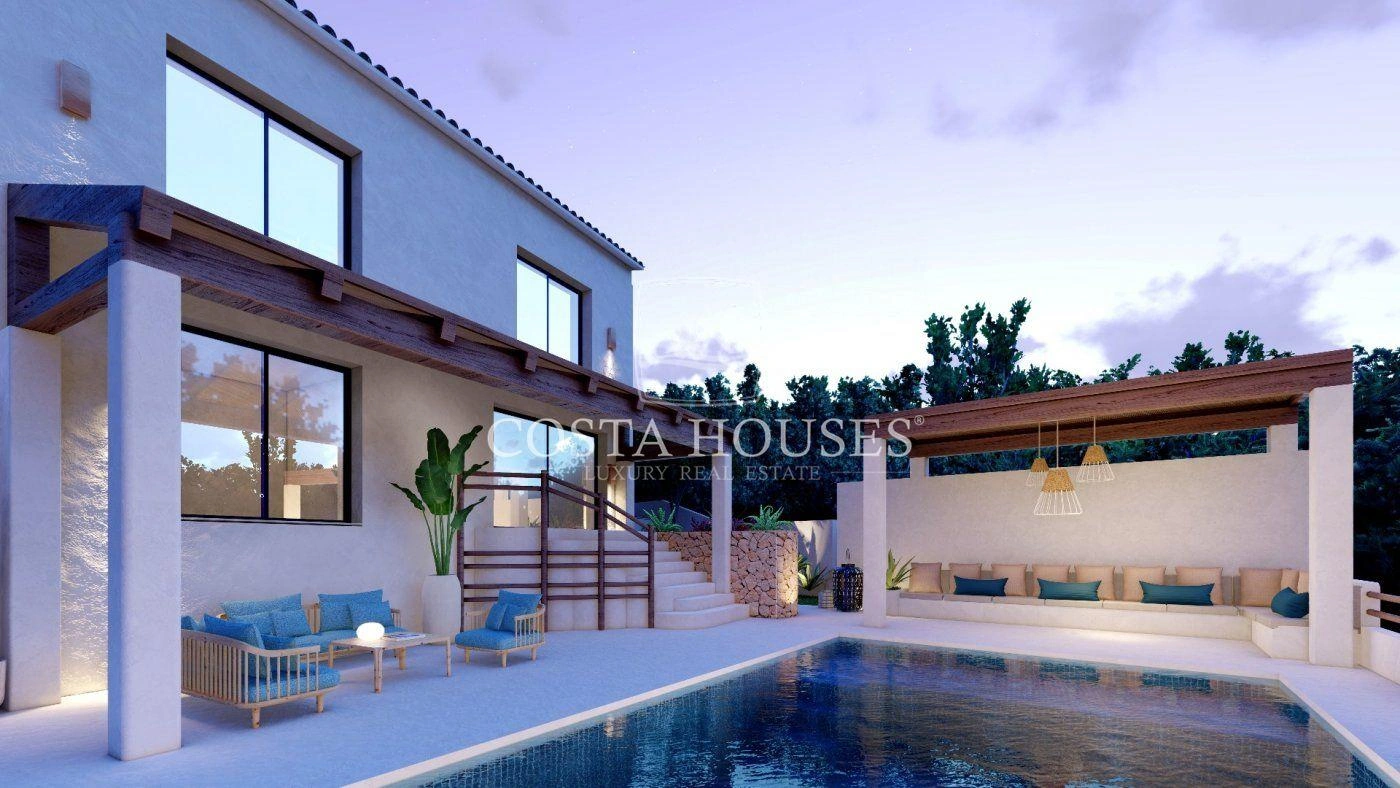 2353VL_CA-RASCLO - 1&# Compra NUEVA VILLA IBIZA CON VISTAS AL MAR en Javea & Costa Blanca | IBIZAN VILLA for sale Spain