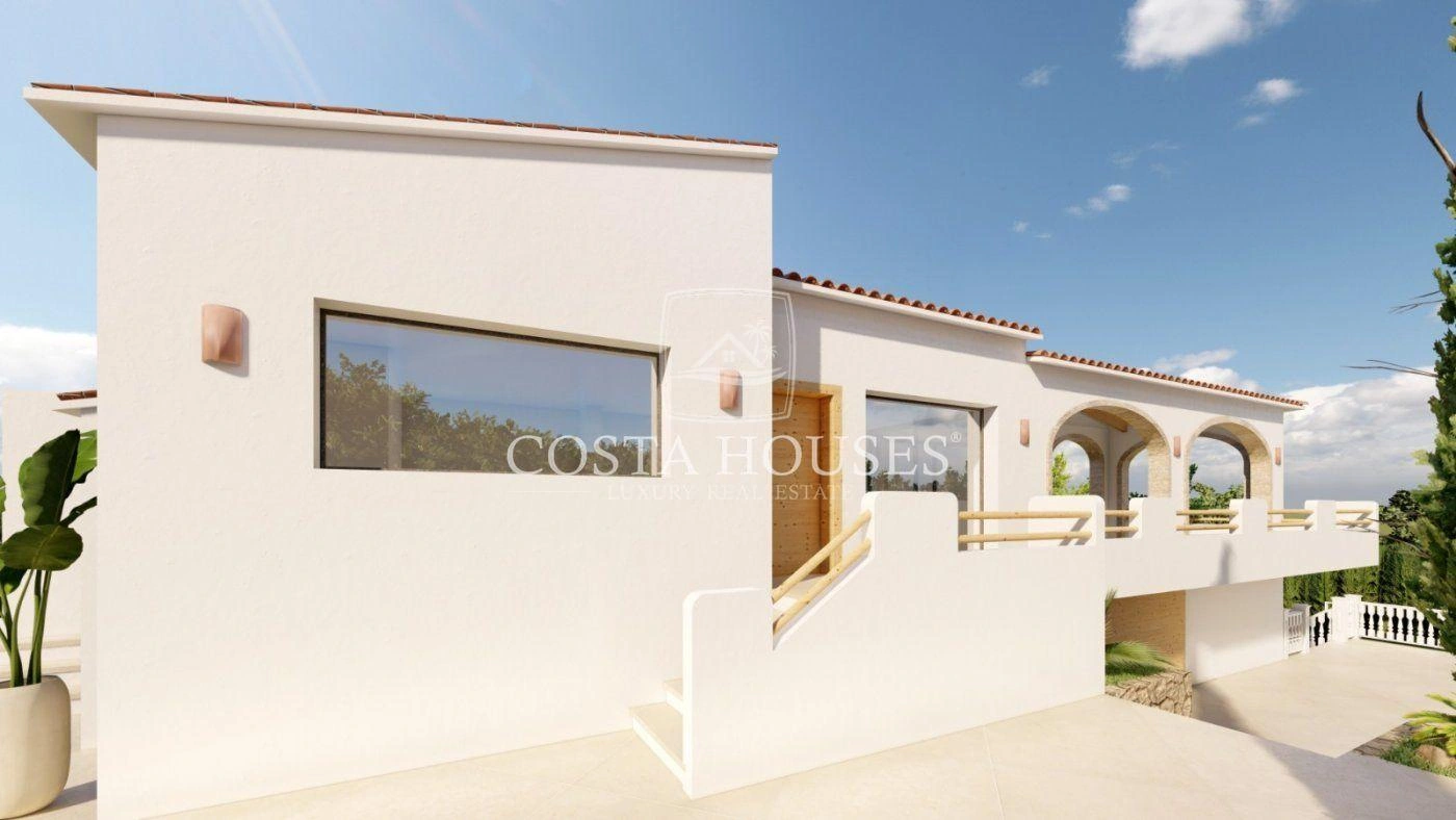 2353VL_CA-RASCLO - 1&# Compra NUEVA VILLA IBIZA CON VISTAS AL MAR en Javea & Costa Blanca | IBIZAN VILLA for sale Spain
