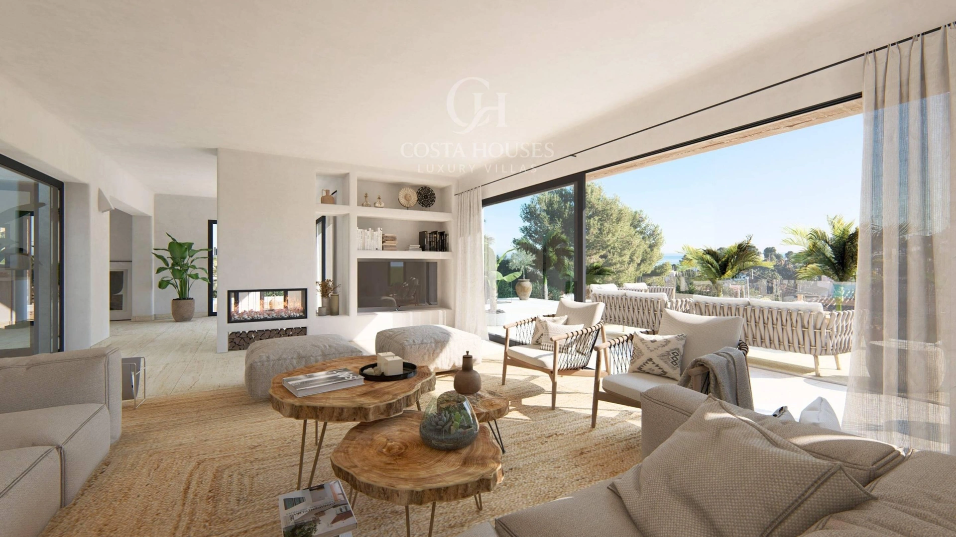2825VL_IBICENCA - VILLA IBICENCA · VISTAS AL MAR Y A 400 METROS DE LA PLAYA DE LA FUSTERA, BENISSA