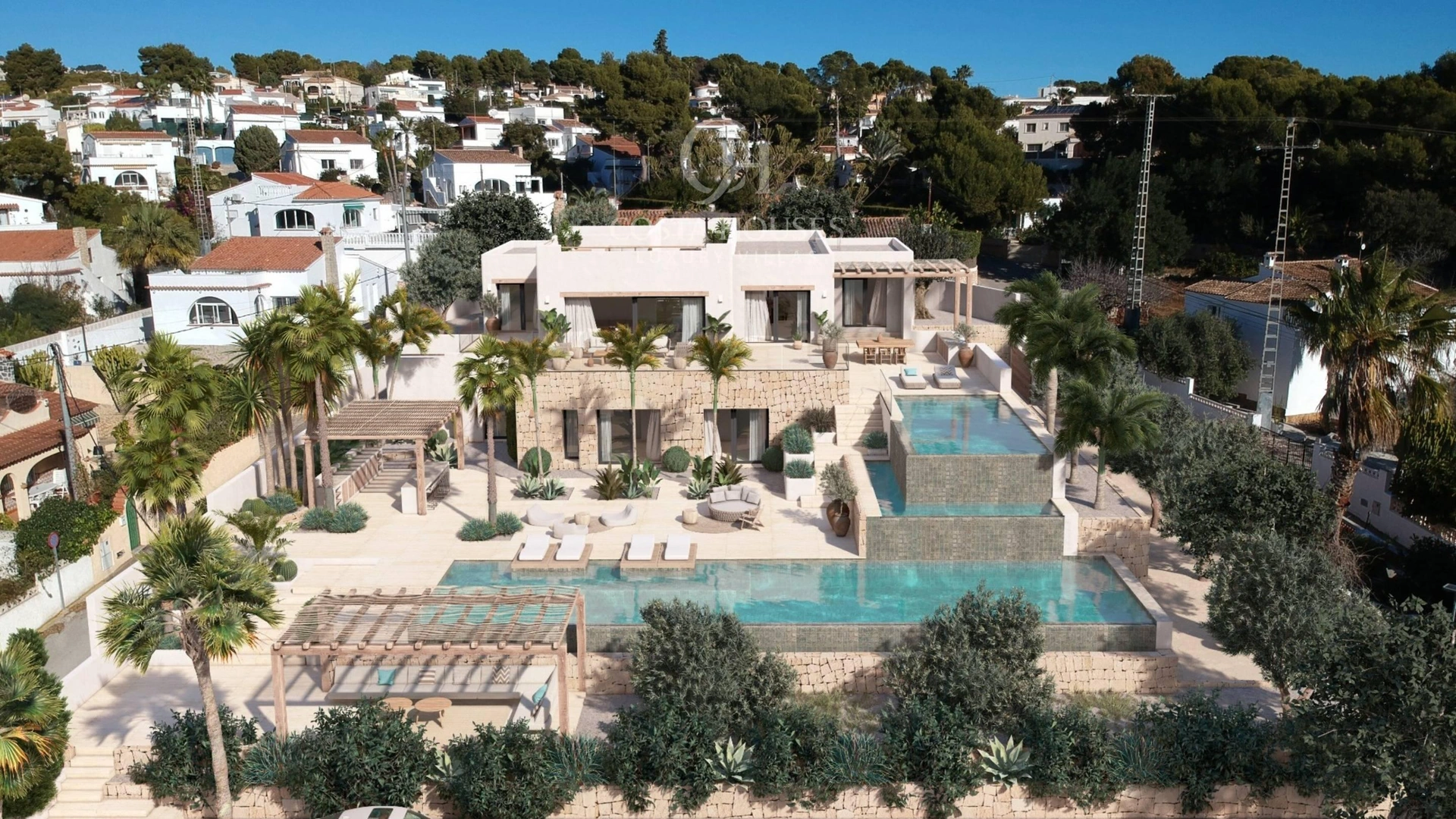 2825VL_IBICENCA - VILLA IBICENCA · VISTAS AL MAR Y A 400 METROS DE LA PLAYA DE LA FUSTERA, BENISSA