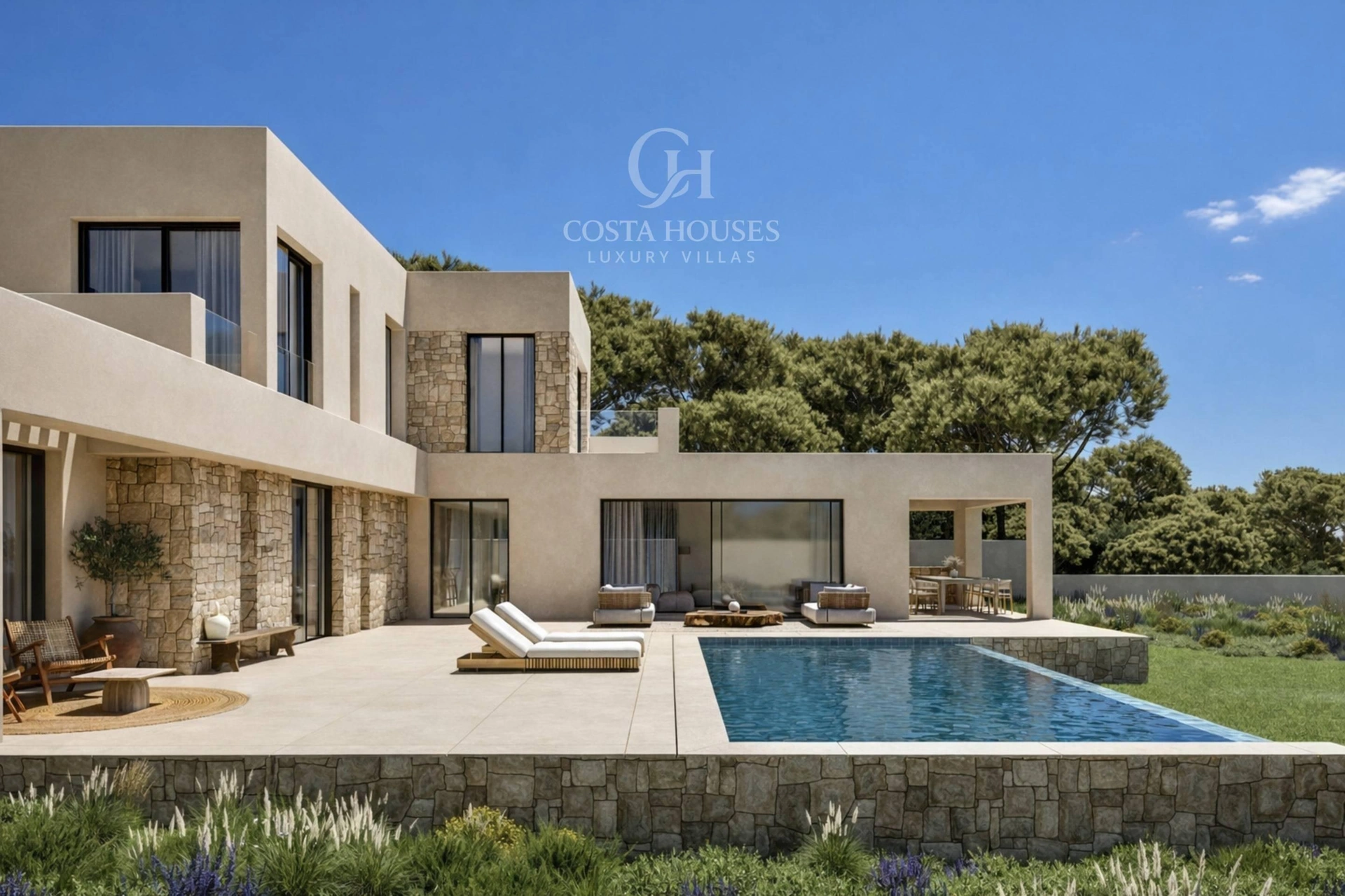 VILLA MALVAB · NUEVA CONSTRUCCIÓN CONTEMPORÁNEA CON PISCINA EN CAP MARTÍ, JÁVEA