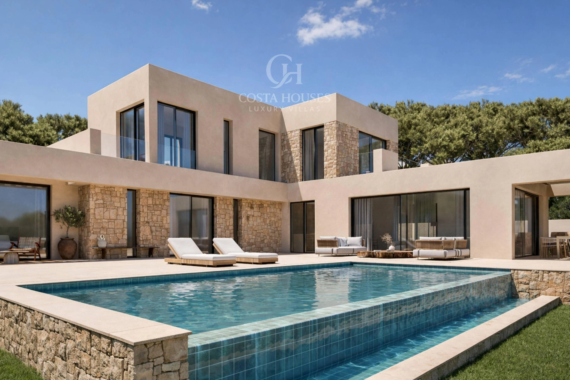 VILLA MALVAB · NUEVA CONSTRUCCIÓN CONTEMPORÁNEA CON PISCINA EN CAP MARTÍ, JÁVEA