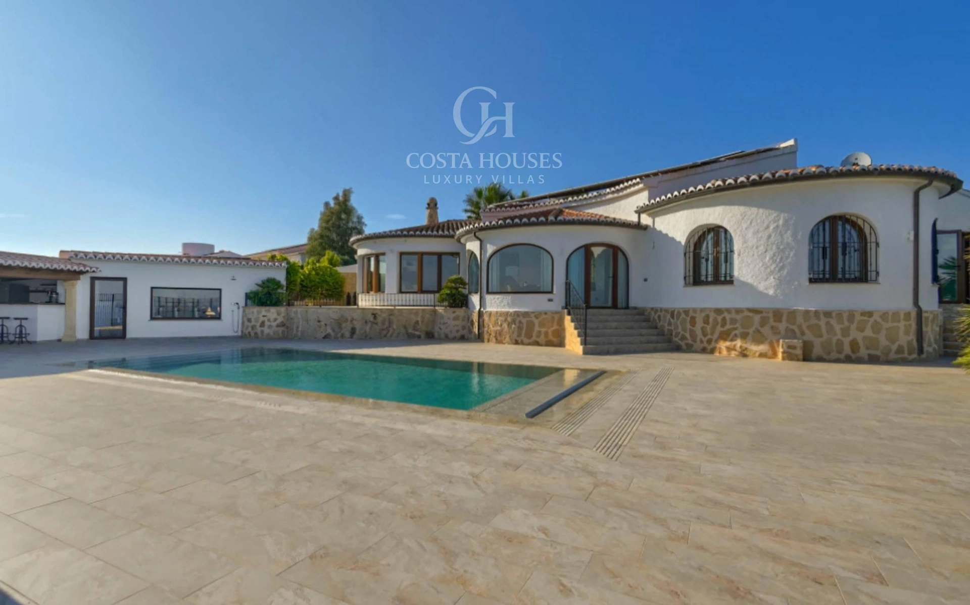 2710VL_MARELLE - VILLA MARELLE · VILLA MEDITERRANEA EN PRIMERA LINEA DE ACANTILADO EN BALCON AL MAR, JAVEA · COSTA BLANCA