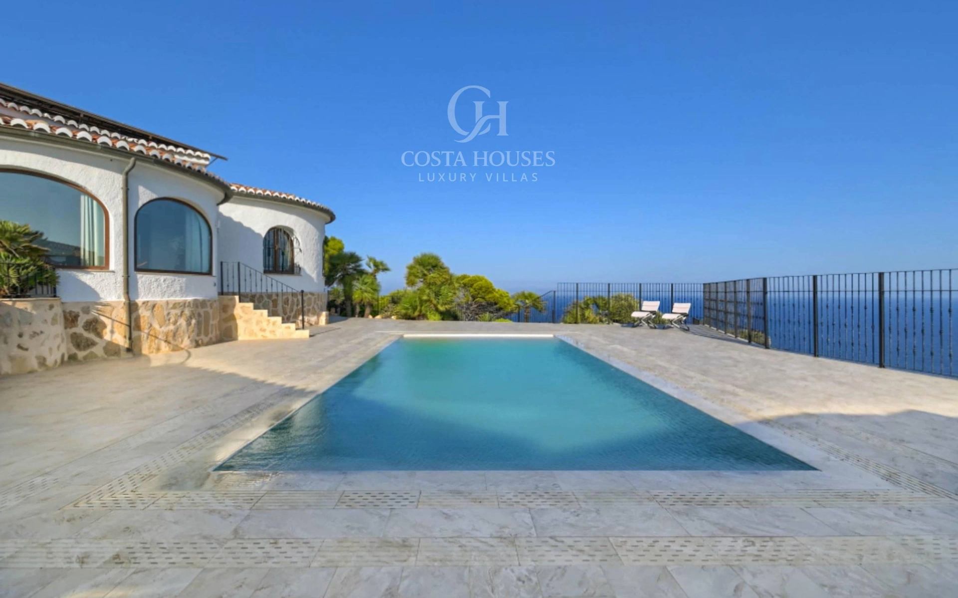2710VL_MARELLE - VILLA MARELLE · VILLA MEDITERRANEA EN PRIMERA LINEA DE ACANTILADO EN BALCON AL MAR, JAVEA · COSTA BLANCA
