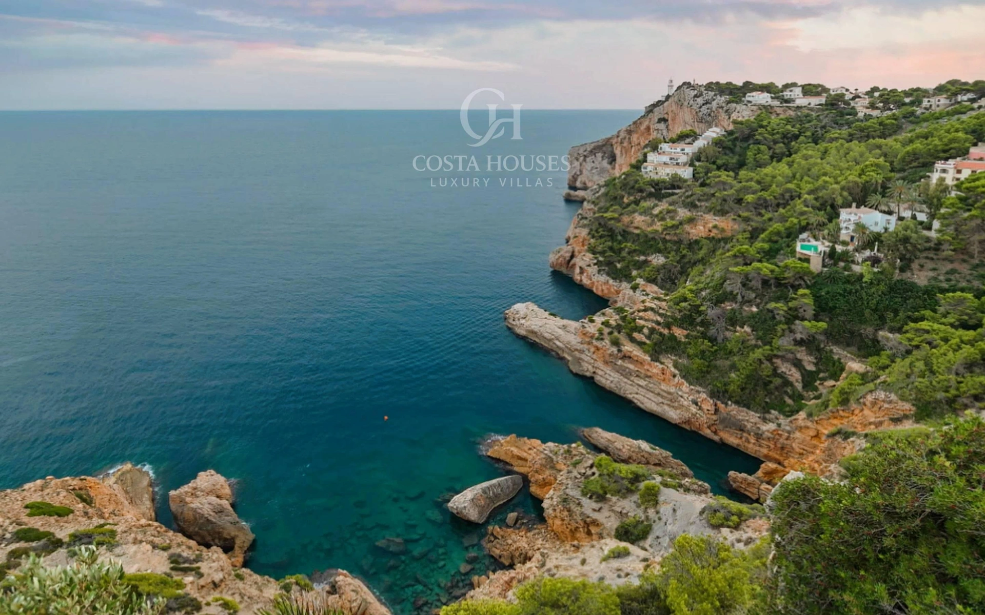 2710VL_MARELLE - VILLA MARELLE · VILLA MEDITERRANEA EN PRIMERA LINEA DE ACANTILADO EN BALCON AL MAR, JAVEA · COSTA BLANCA