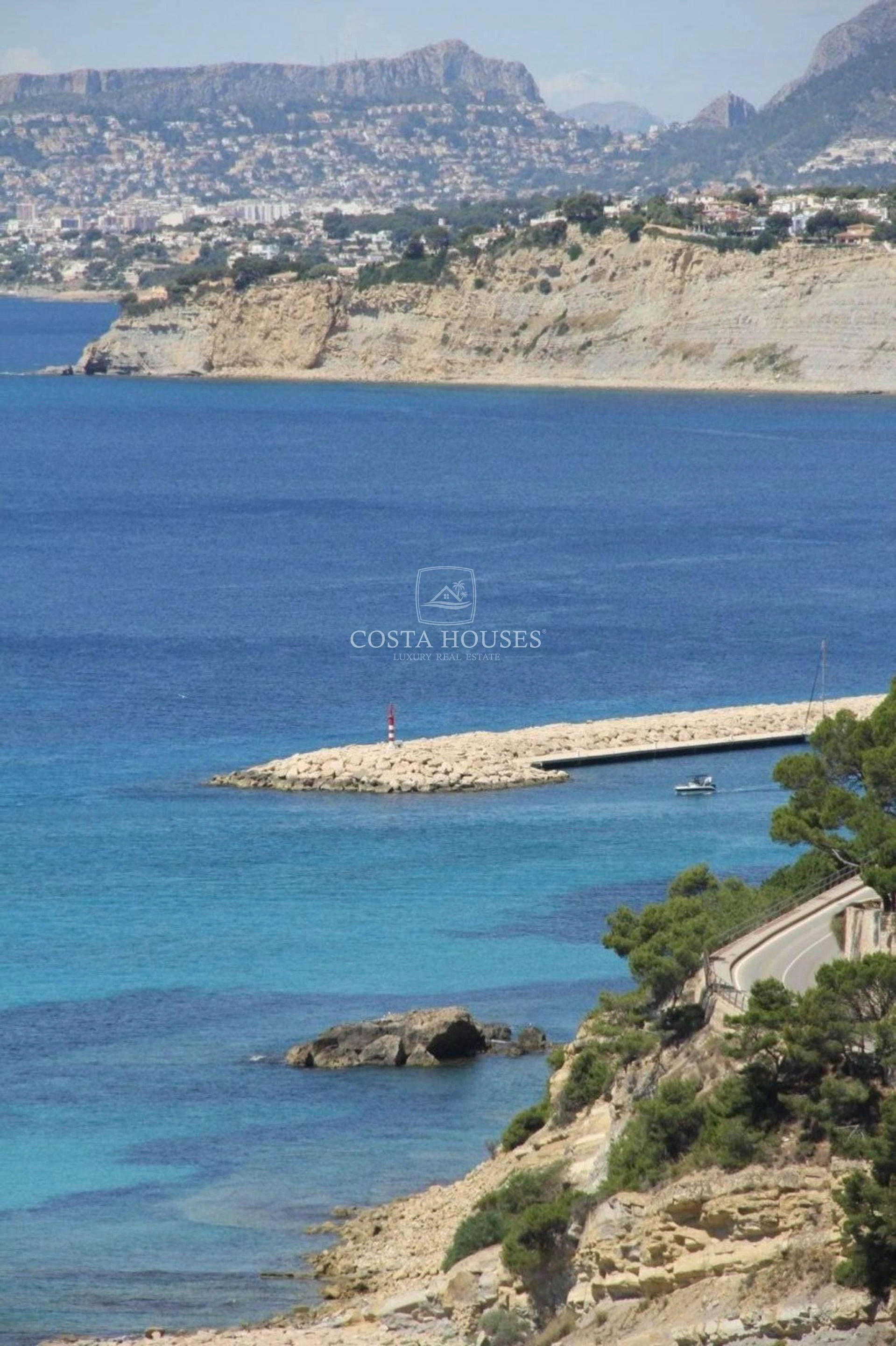 2171VL_SUNSET - VILLA EXCLUSIVE DE STYLE IBIZENQUE AVEC VUE PANORAMIQUE SUR LA MER – MORAIRA, COSTA BLANCA