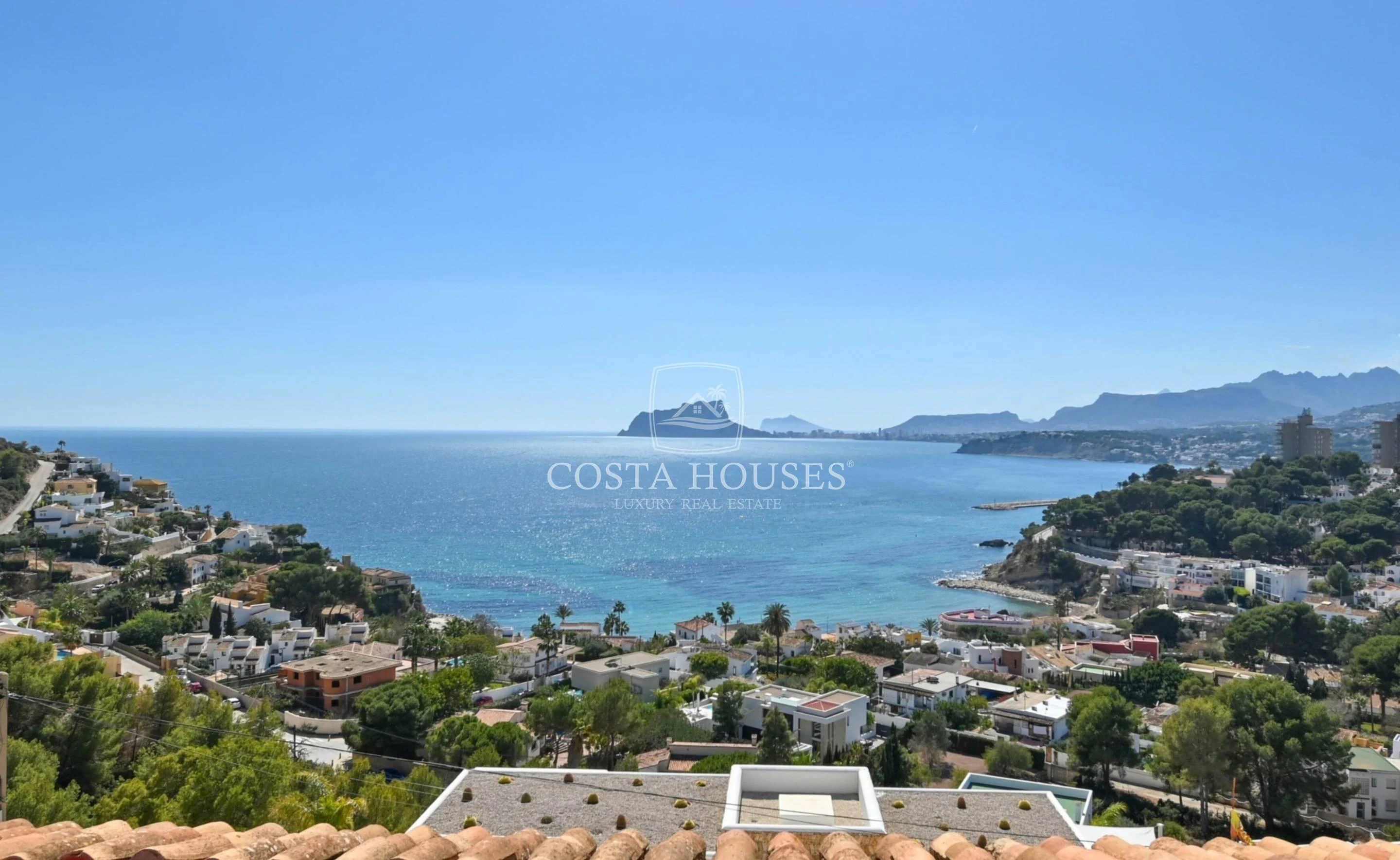 2171VL_SUNSET - VILLA EXCLUSIVE DE STYLE IBIZENQUE AVEC VUE PANORAMIQUE SUR LA MER – MORAIRA, COSTA BLANCA