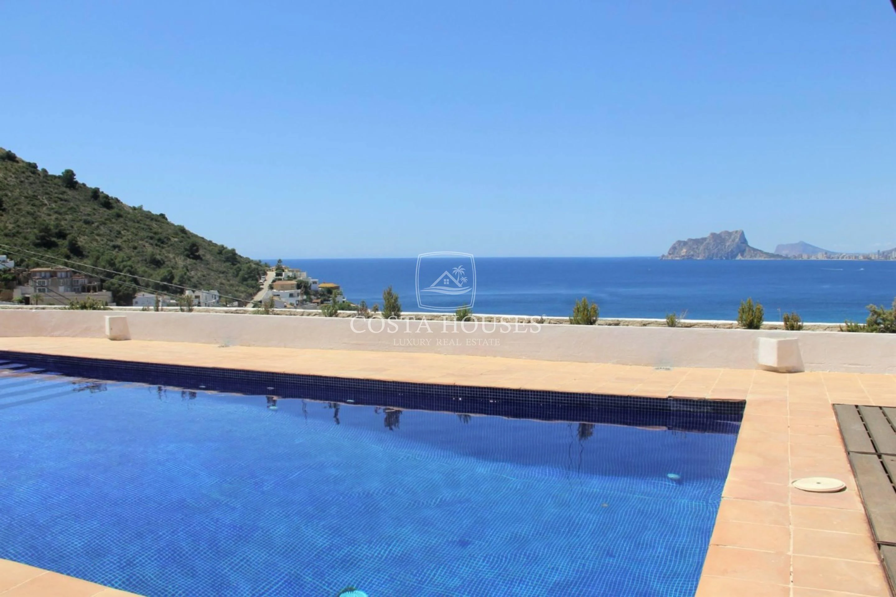 2171VL_SUNSET - VILLA EXCLUSIVE DE STYLE IBIZENQUE AVEC VUE PANORAMIQUE SUR LA MER – MORAIRA, COSTA BLANCA