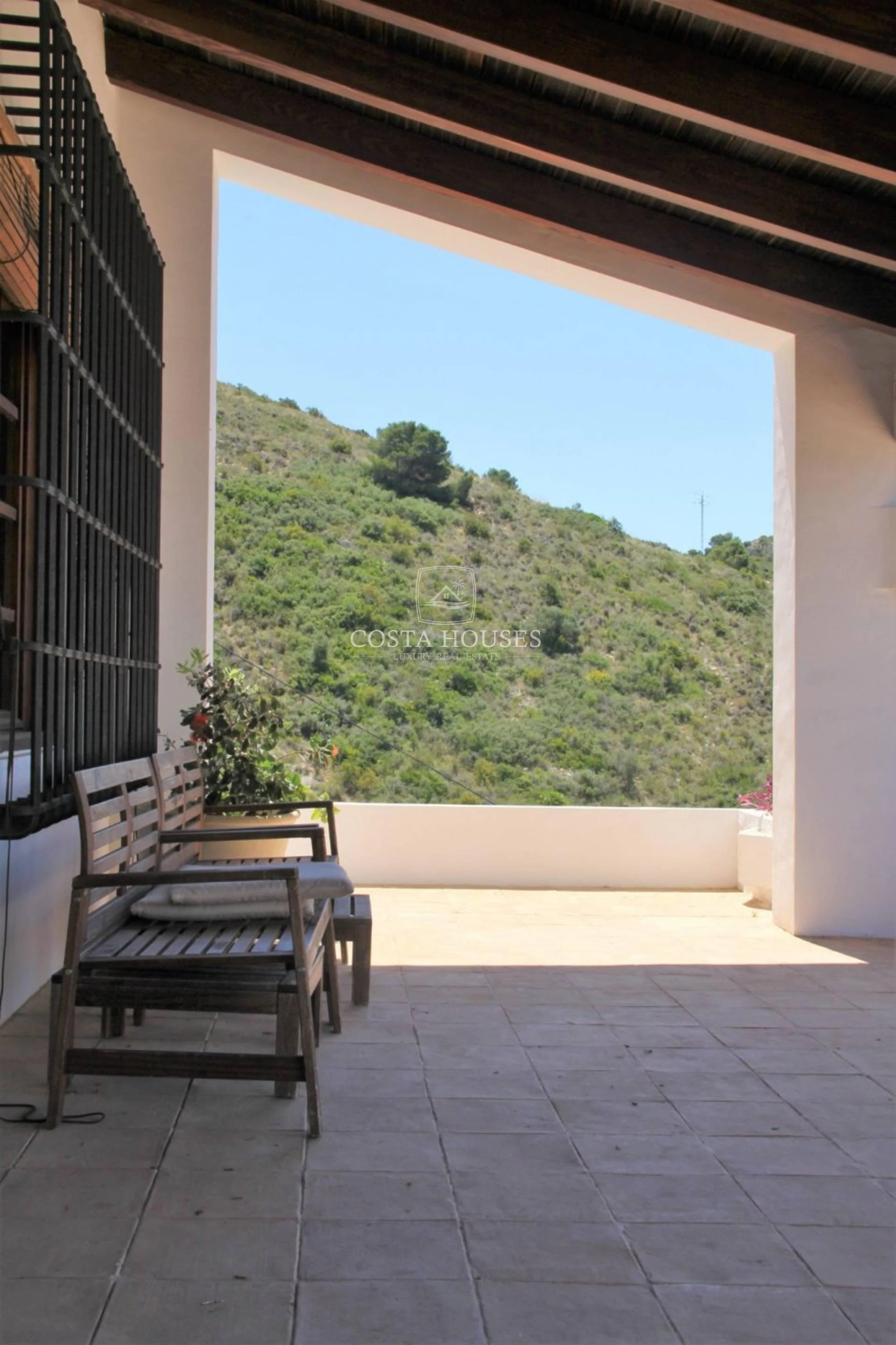 2171VL_SUNSET - VILLA EXCLUSIVE DE STYLE IBIZENQUE AVEC VUE PANORAMIQUE SUR LA MER – MORAIRA, COSTA BLANCA