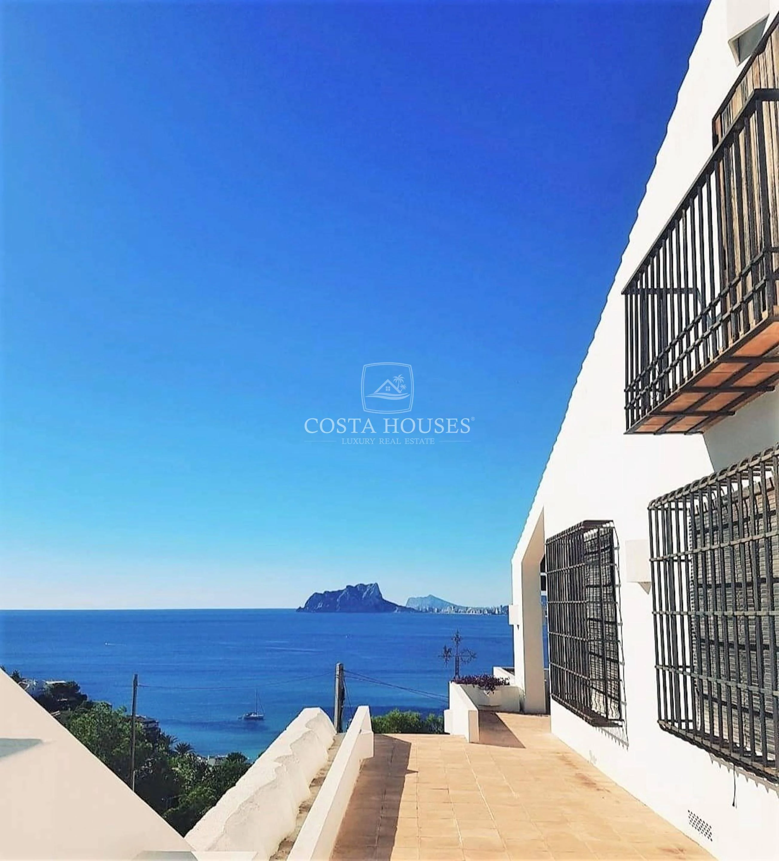 2171VL_SUNSET - VILLA EXCLUSIVE DE STYLE IBIZENQUE AVEC VUE PANORAMIQUE SUR LA MER – MORAIRA, COSTA BLANCA