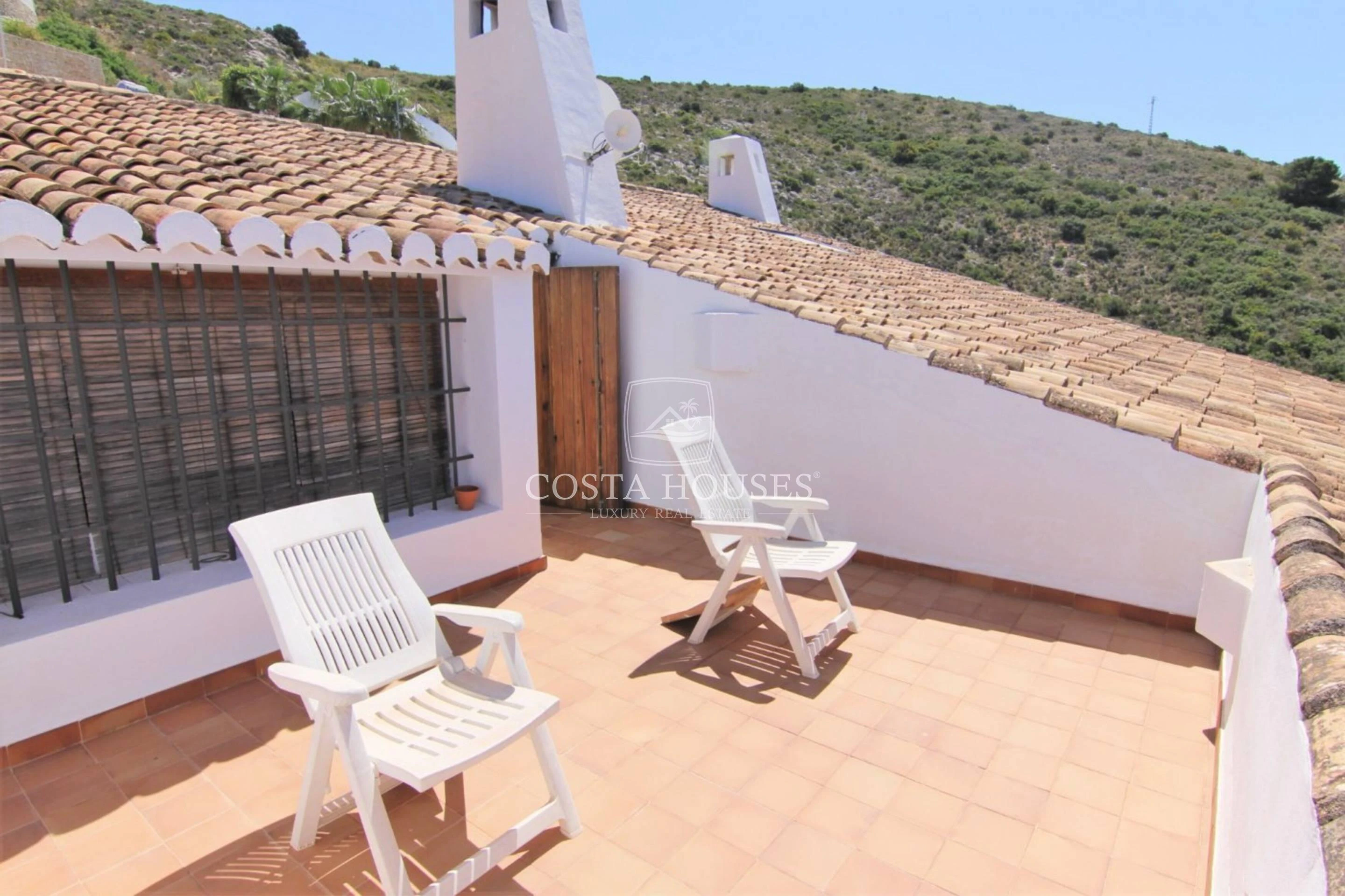 2171VL_SUNSET - VILLA EXCLUSIVE DE STYLE IBIZENQUE AVEC VUE PANORAMIQUE SUR LA MER – MORAIRA, COSTA BLANCA