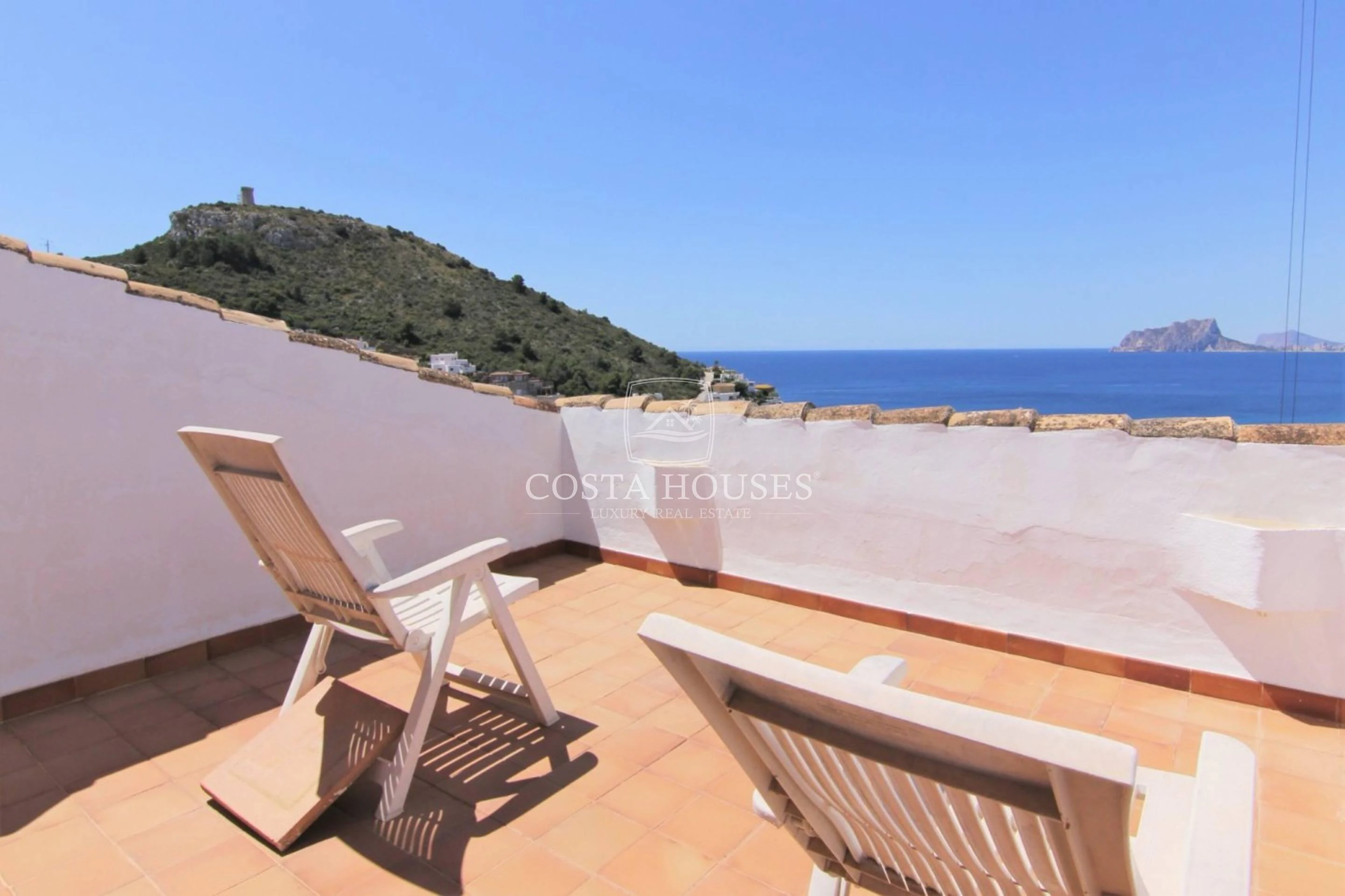 2171VL_SUNSET - VILLA EXCLUSIVE DE STYLE IBIZENQUE AVEC VUE PANORAMIQUE SUR LA MER – MORAIRA, COSTA BLANCA
