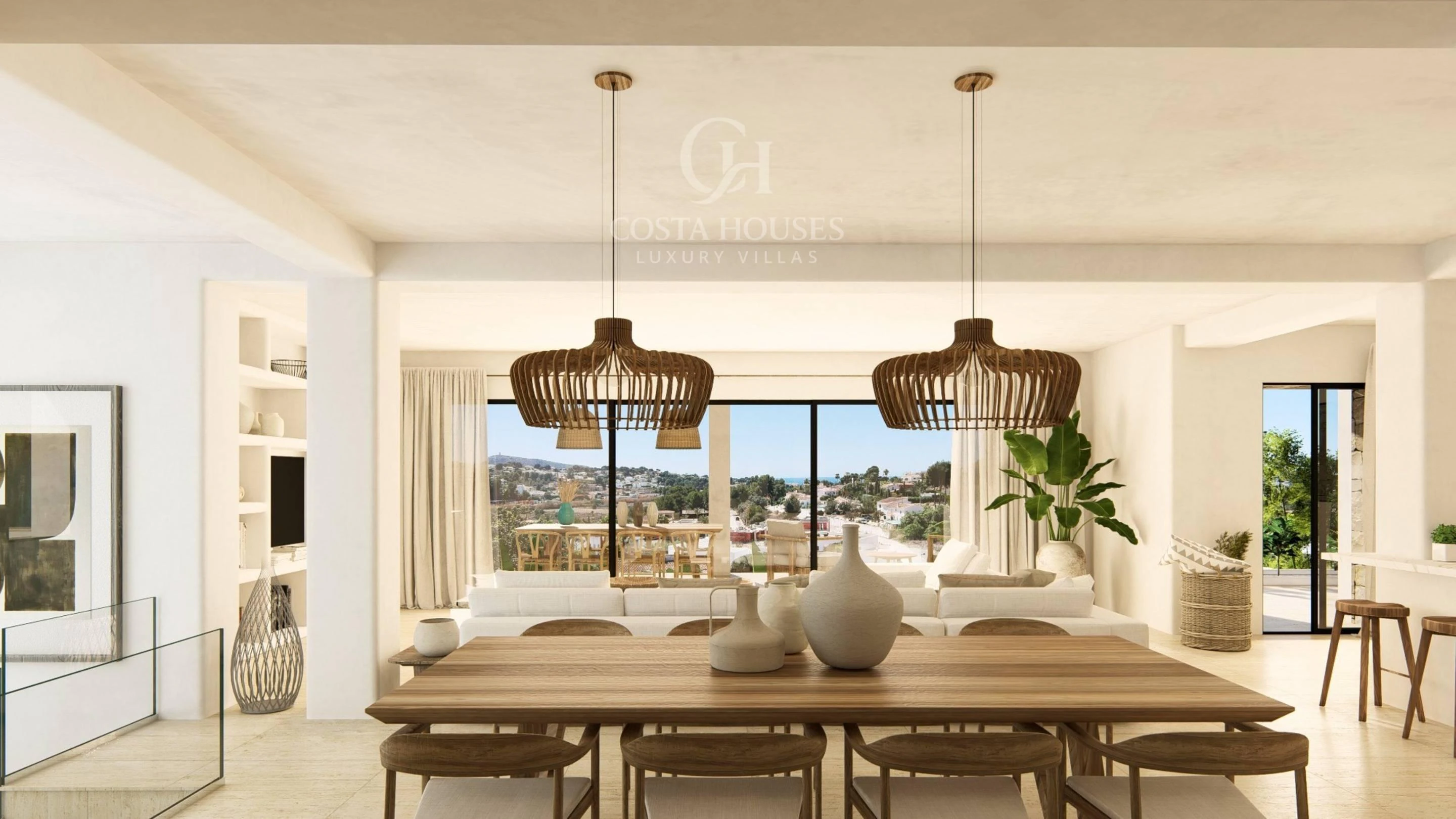 2847VL_AURA - VILLA AURA · OBRA NUEVA DE LUJO DONDE EL MAR SE CONVIERTE EN HORIZONTE EN MORAIRA