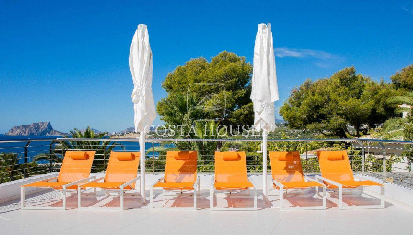 2358VL_AMAYA -  EXCLUSIVA VILLA DE LUJO EN MORAIRA con vistas al MAR, Costa Blanca España | Club Náutico ⚓