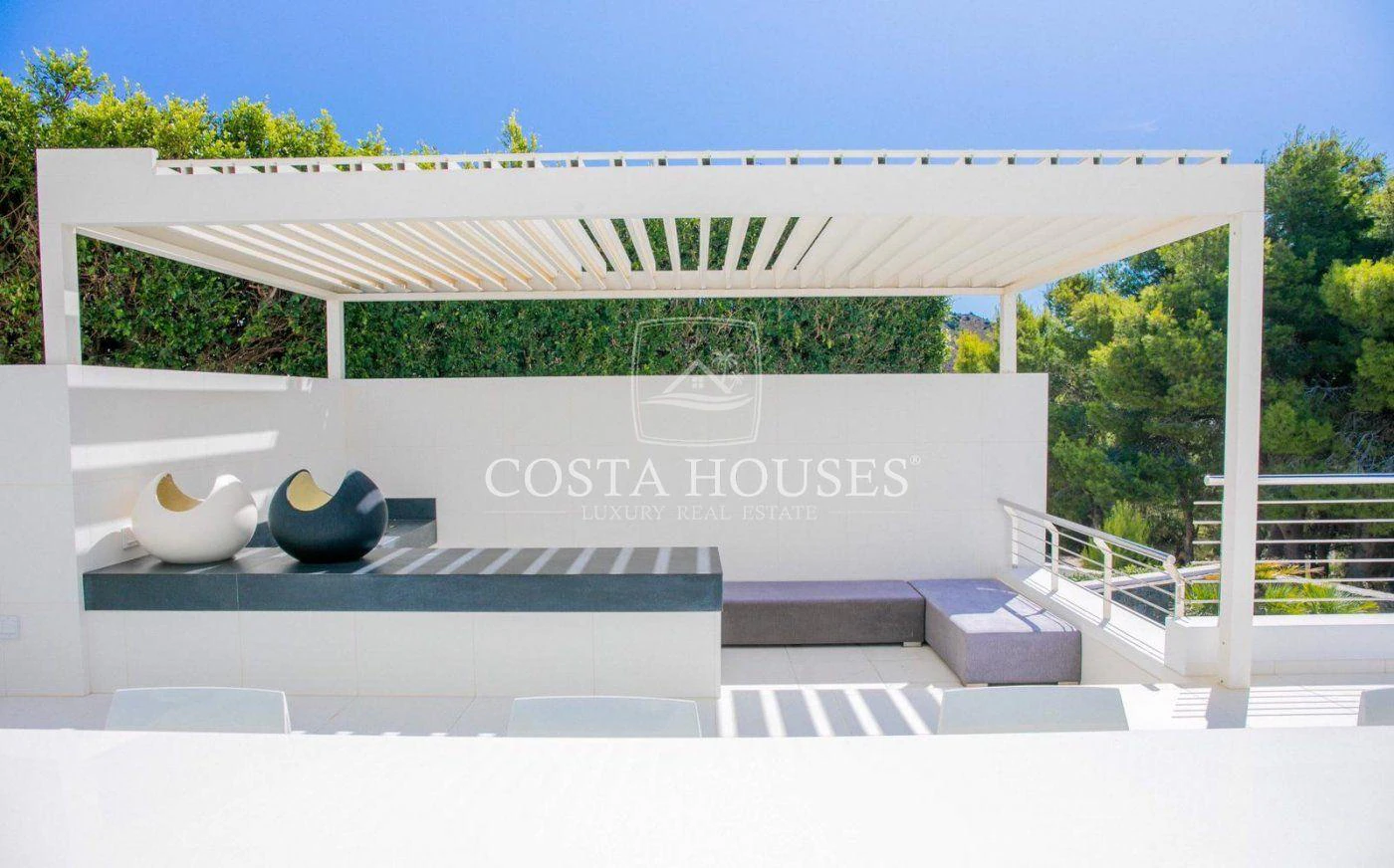 2358VL_AMAYA -  EXCLUSIVA VILLA DE LUJO EN MORAIRA con vistas al MAR, Costa Blanca España | Club Náutico ⚓