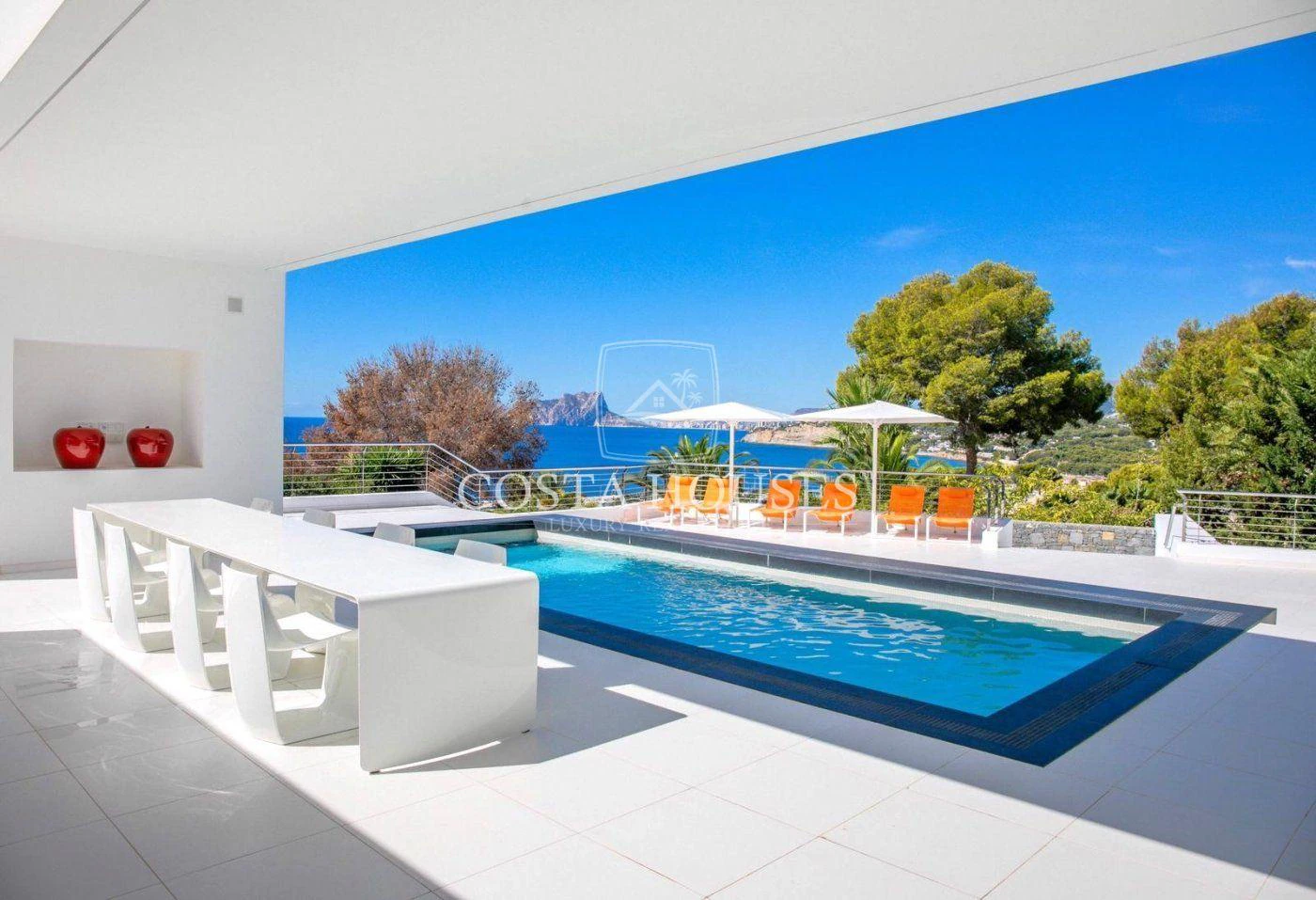 2358VL_AMAYA -  EXCLUSIVA VILLA DE LUJO EN MORAIRA con vistas al MAR, Costa Blanca España | Club Náutico ⚓