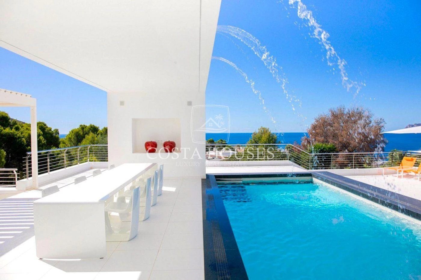 2358VL_AMAYA -  EXCLUSIVA VILLA DE LUJO EN MORAIRA con vistas al MAR, Costa Blanca España | Club Náutico ⚓