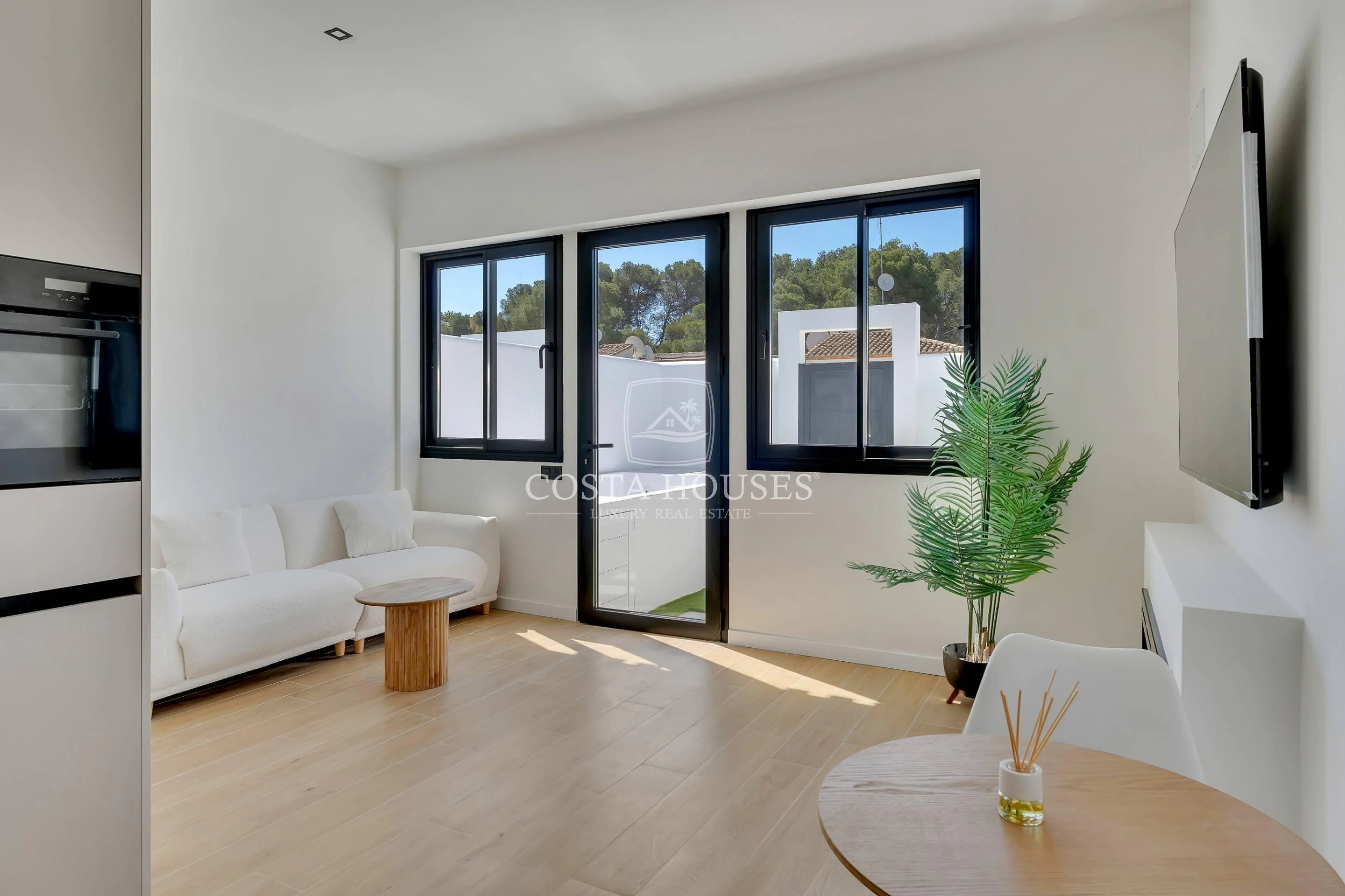 2675AD_SANTORINI - VIVIENDAS IBICENCAS EN Urb. SANTORINI · ADOSADOS CON JARDÍN Y PISCINA PRIVADA EN VENTA EN JÁVEA