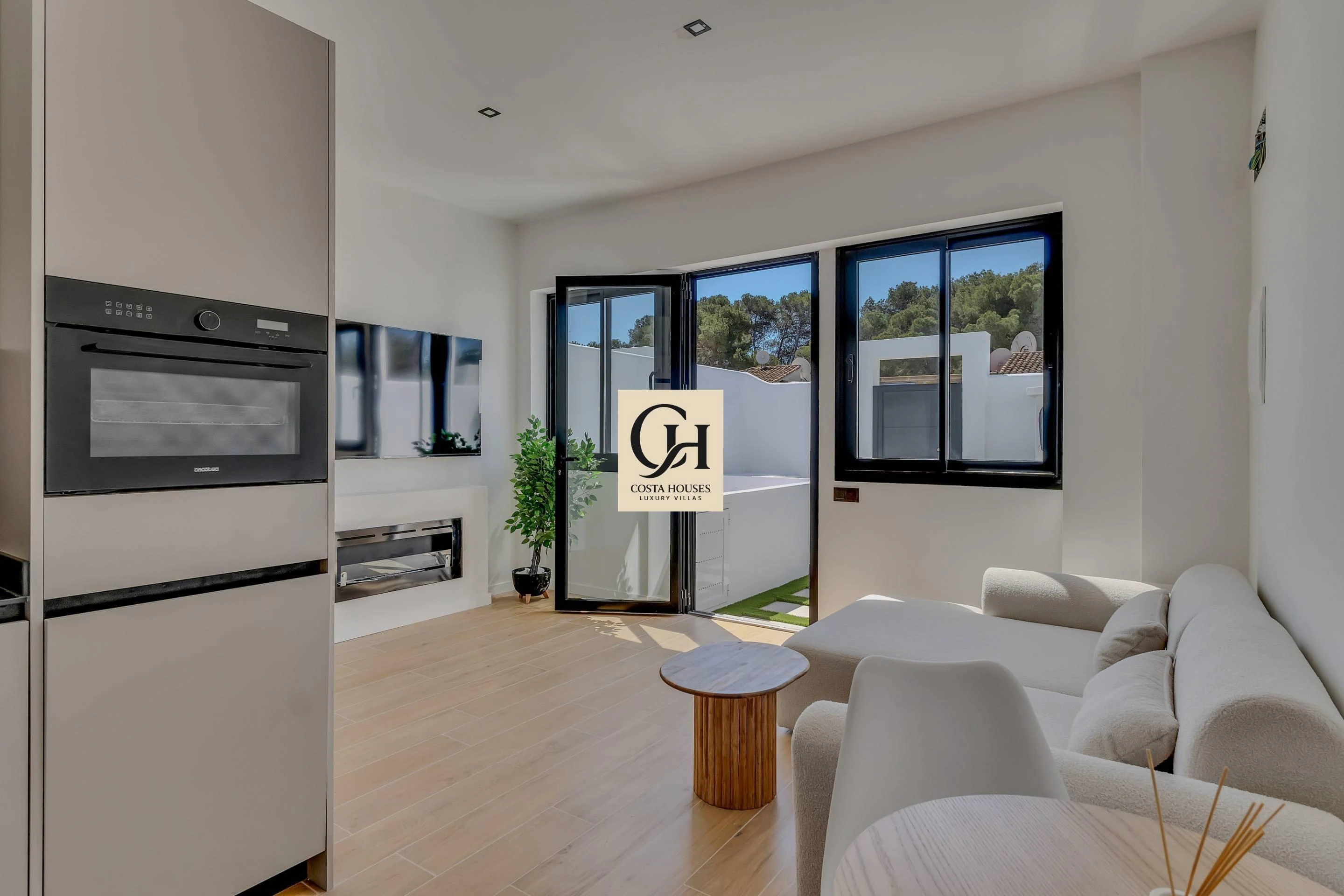 2675AD_SANTORINI - VIVIENDAS IBICENCAS EN Urb. SANTORINI · ADOSADOS CON JARDÍN Y PISCINA PRIVADA EN VENTA EN JÁVEA