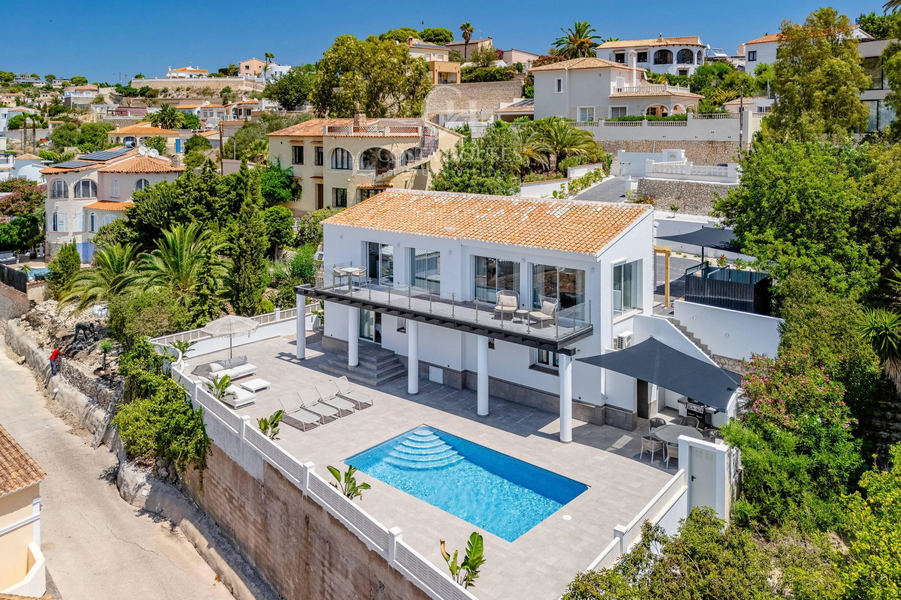 2811V_PUERTOBLANCO - VILLA MEDITERRANEA CERCA DEL MAR Y LA PLAYA EN PUERTO BLANCO, CALPE